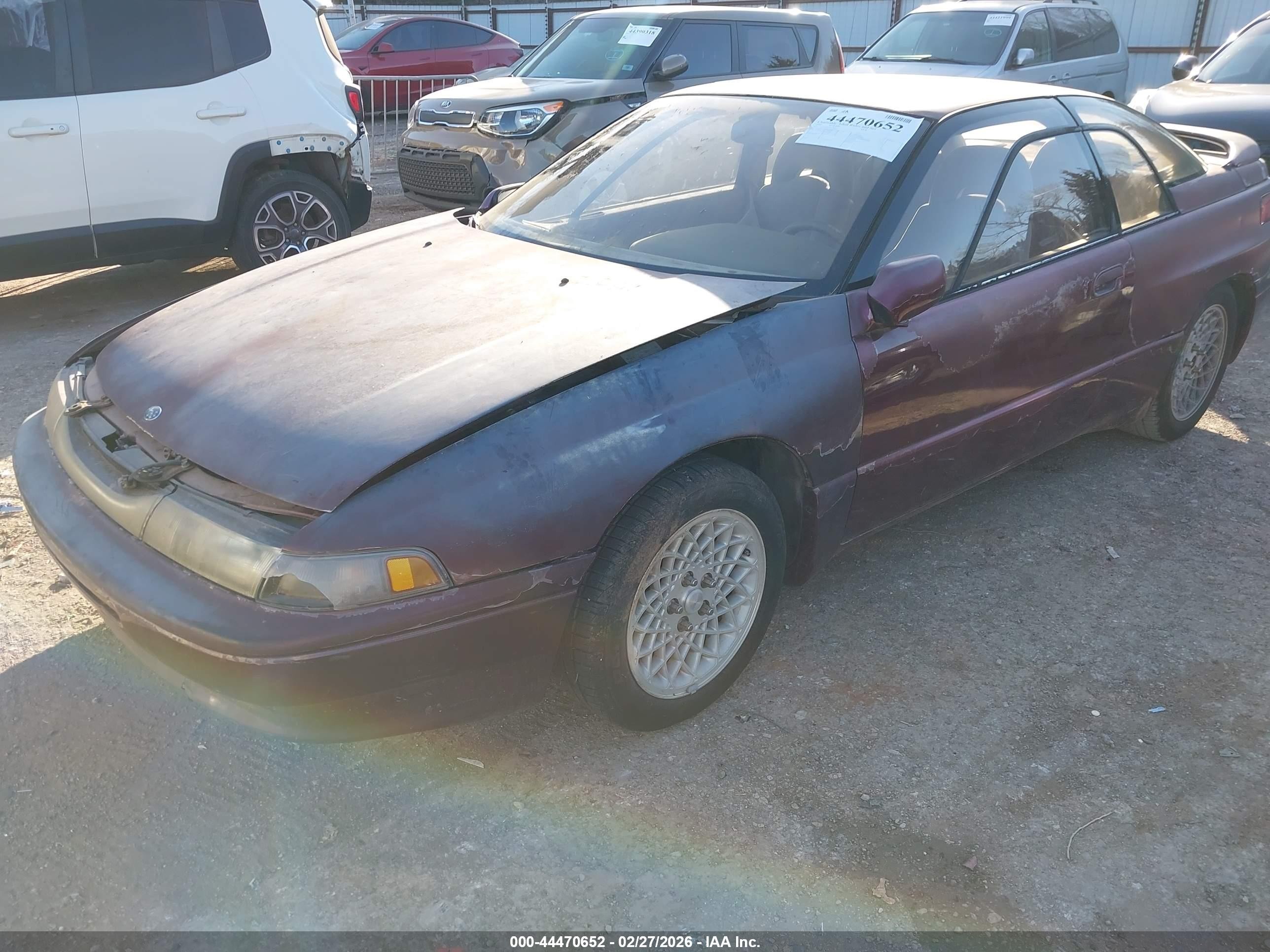 1994 Subaru Svx Ls Purple vin: JF1CX3455RK102143