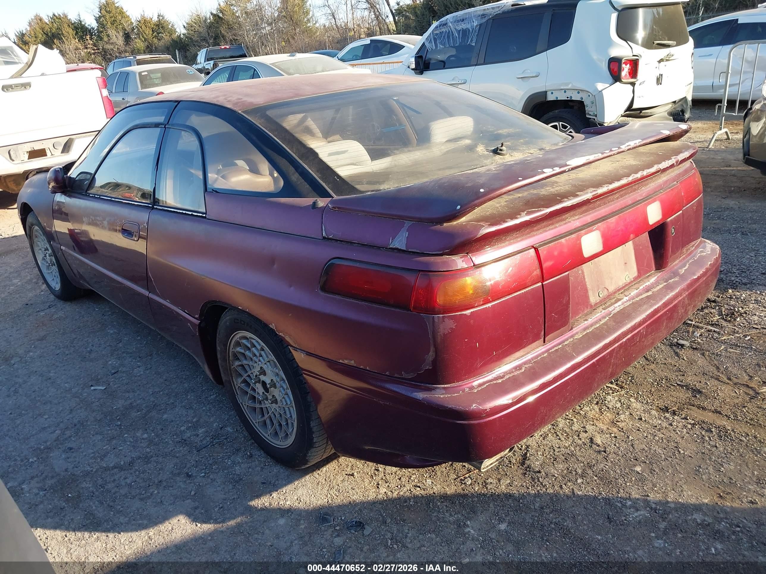 1994 Subaru Svx Ls Purple vin: JF1CX3455RK102143