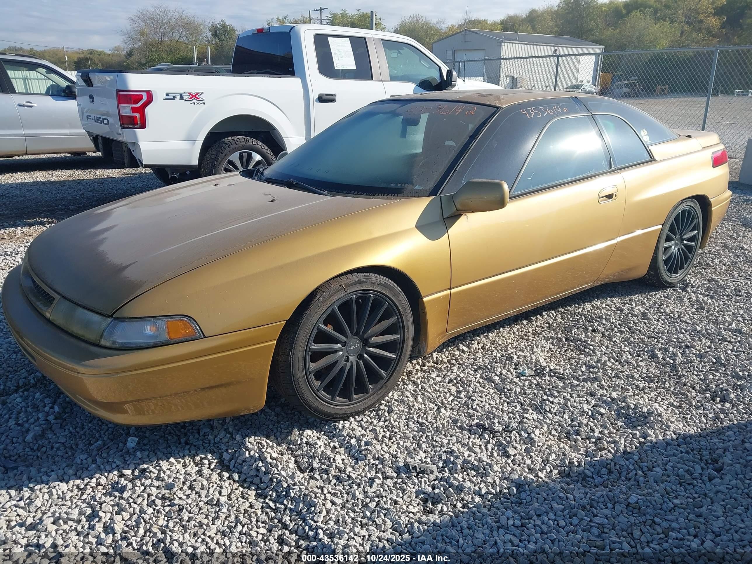 1992 Subaru Svx Lsl Gold vin: JF1CX3530NH100160