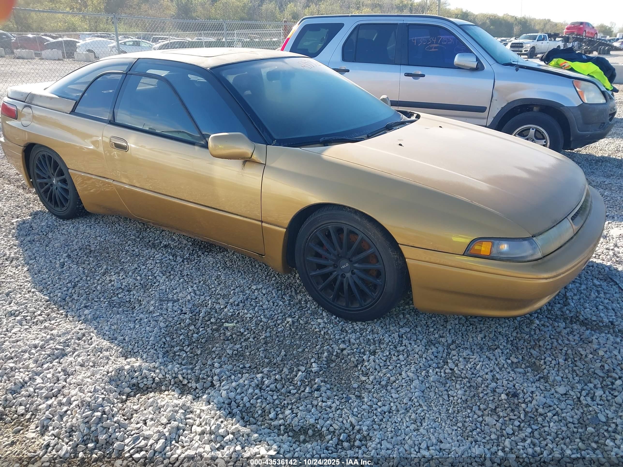 1992 Subaru Svx Lsl Gold vin: JF1CX3530NH100160