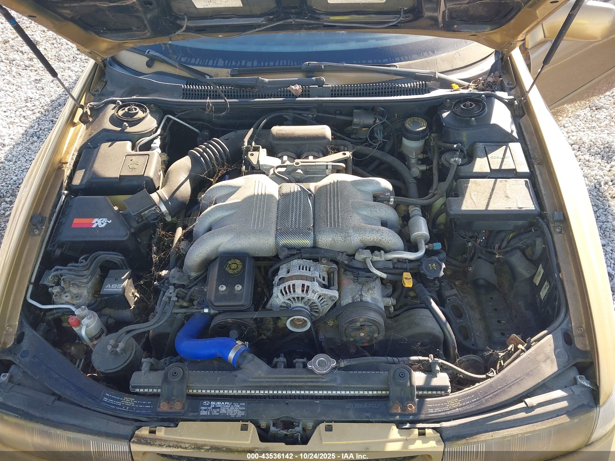 1992 Subaru Svx Lsl Gold vin: JF1CX3530NH100160