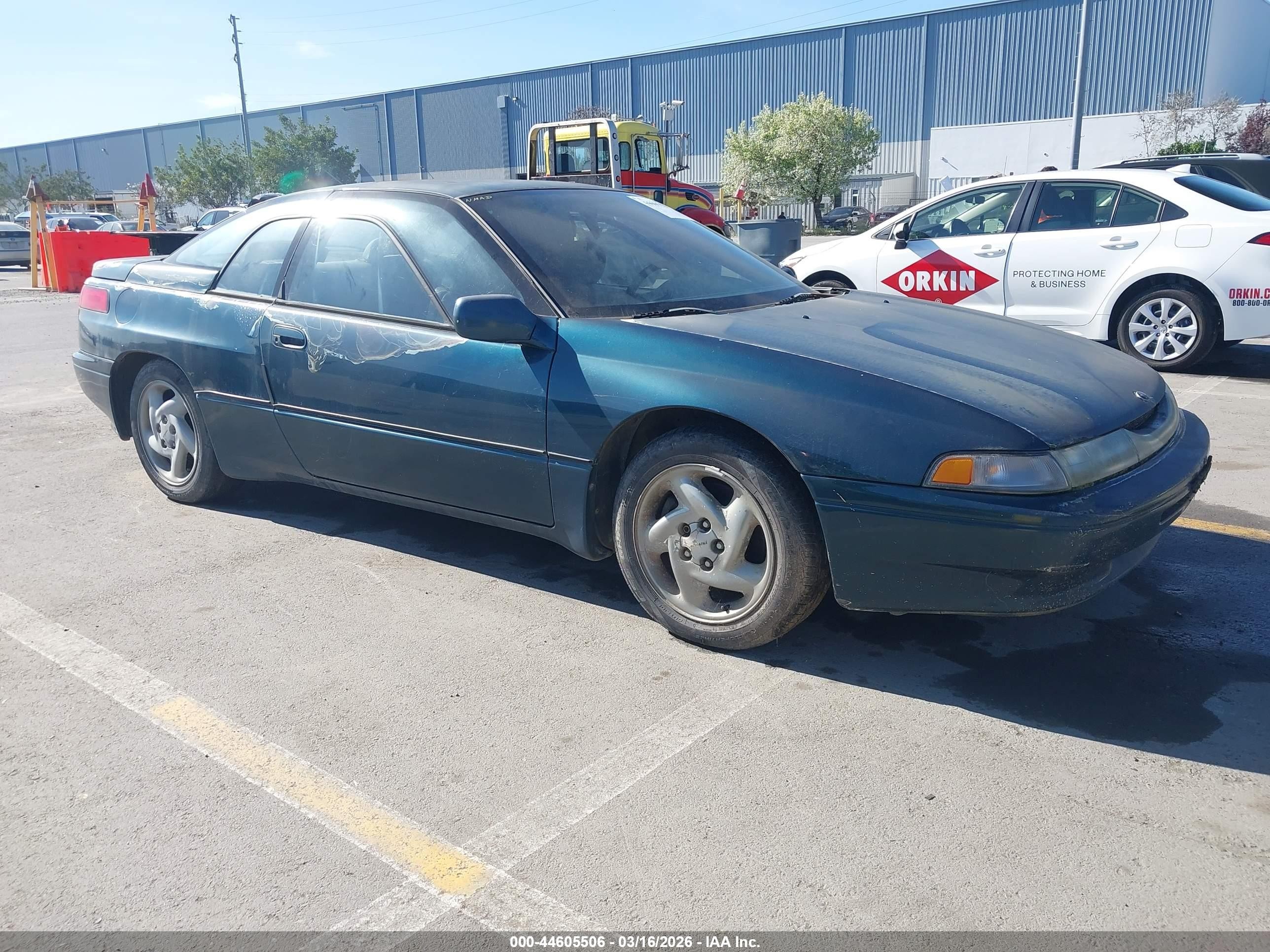 1992 Subaru Svx Lsl Green vin: JF1CX3531NH101401