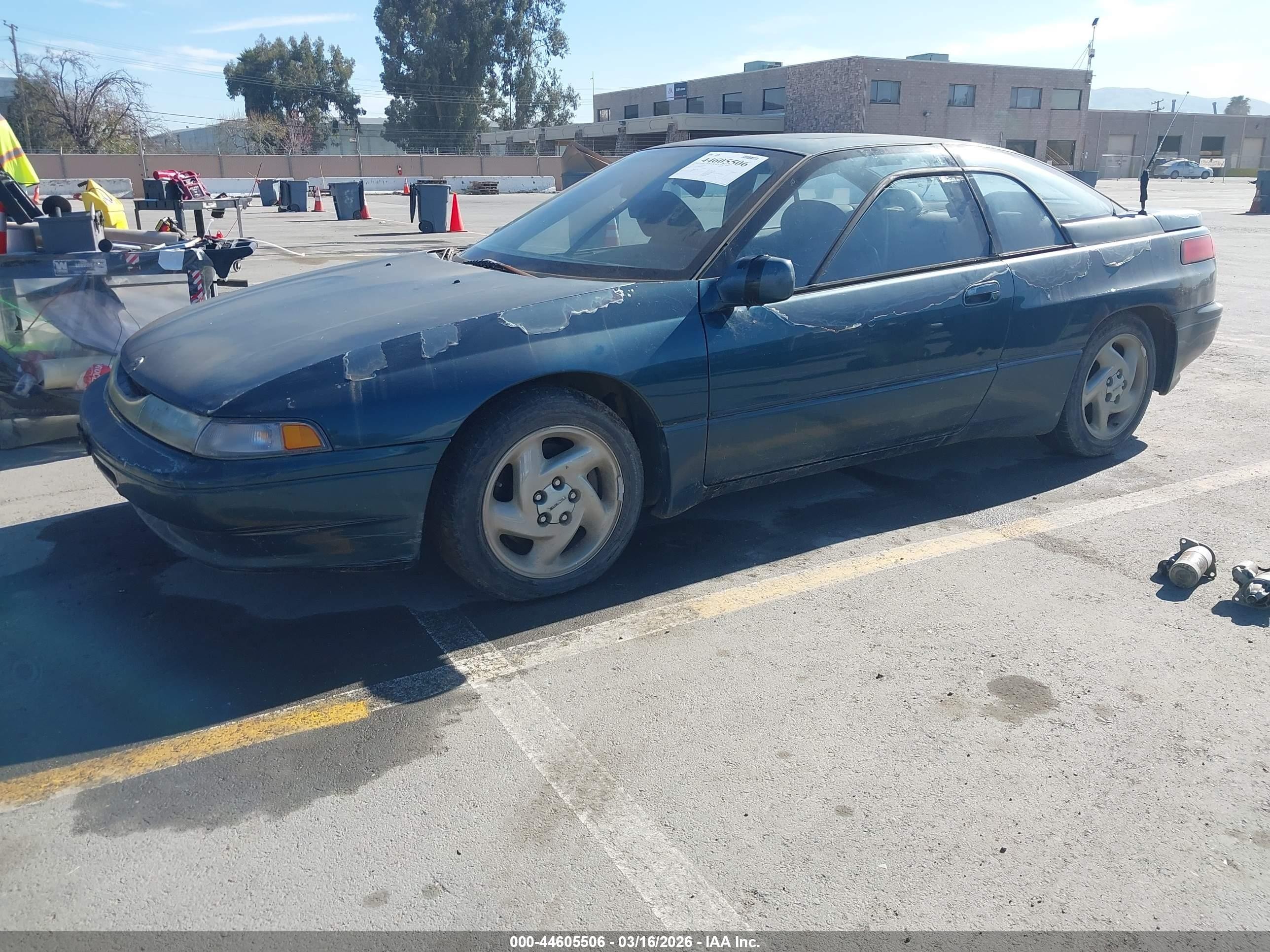 1992 Subaru Svx Lsl Green vin: JF1CX3531NH101401