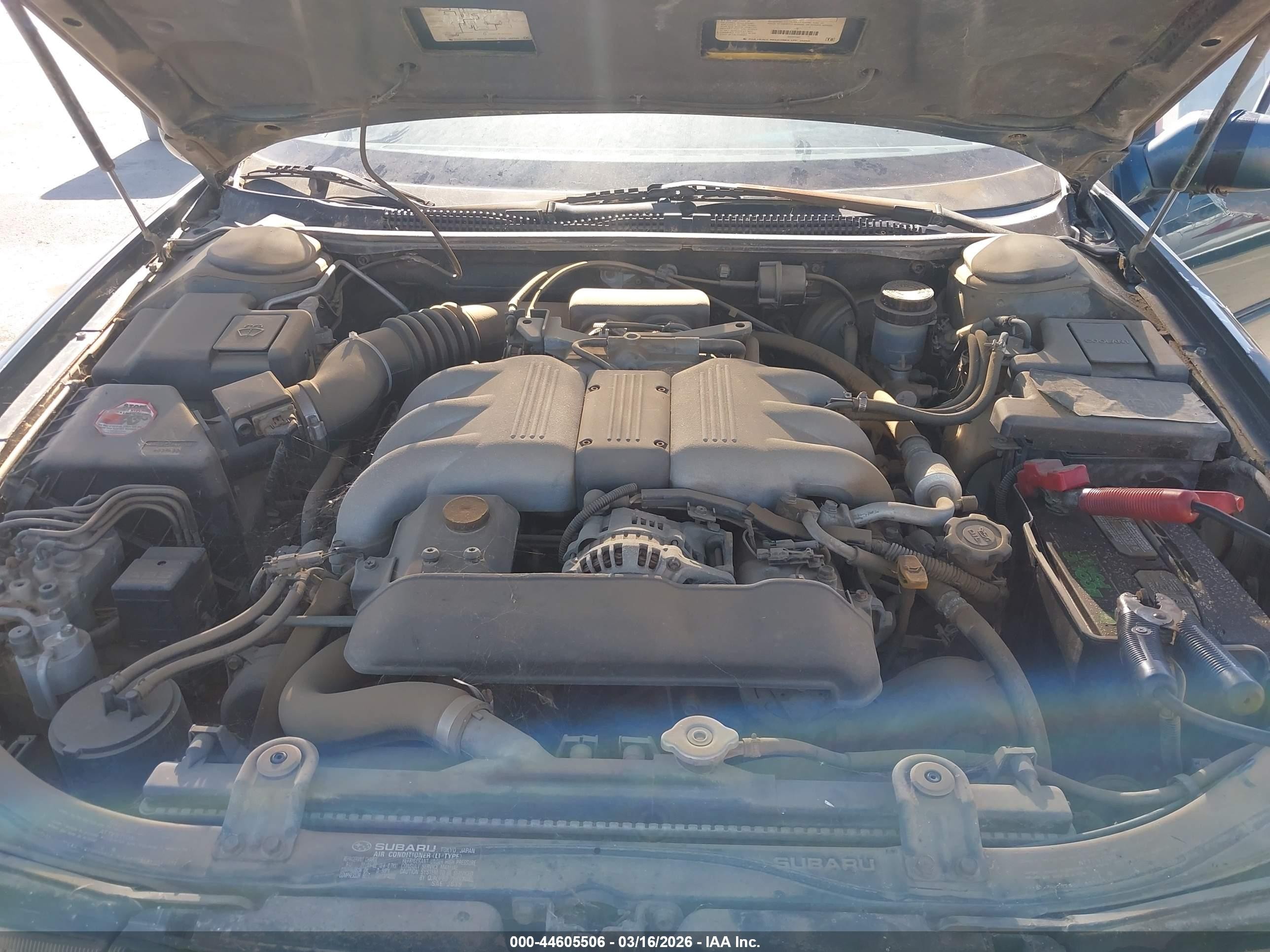 1992 Subaru Svx Lsl Green vin: JF1CX3531NH101401
