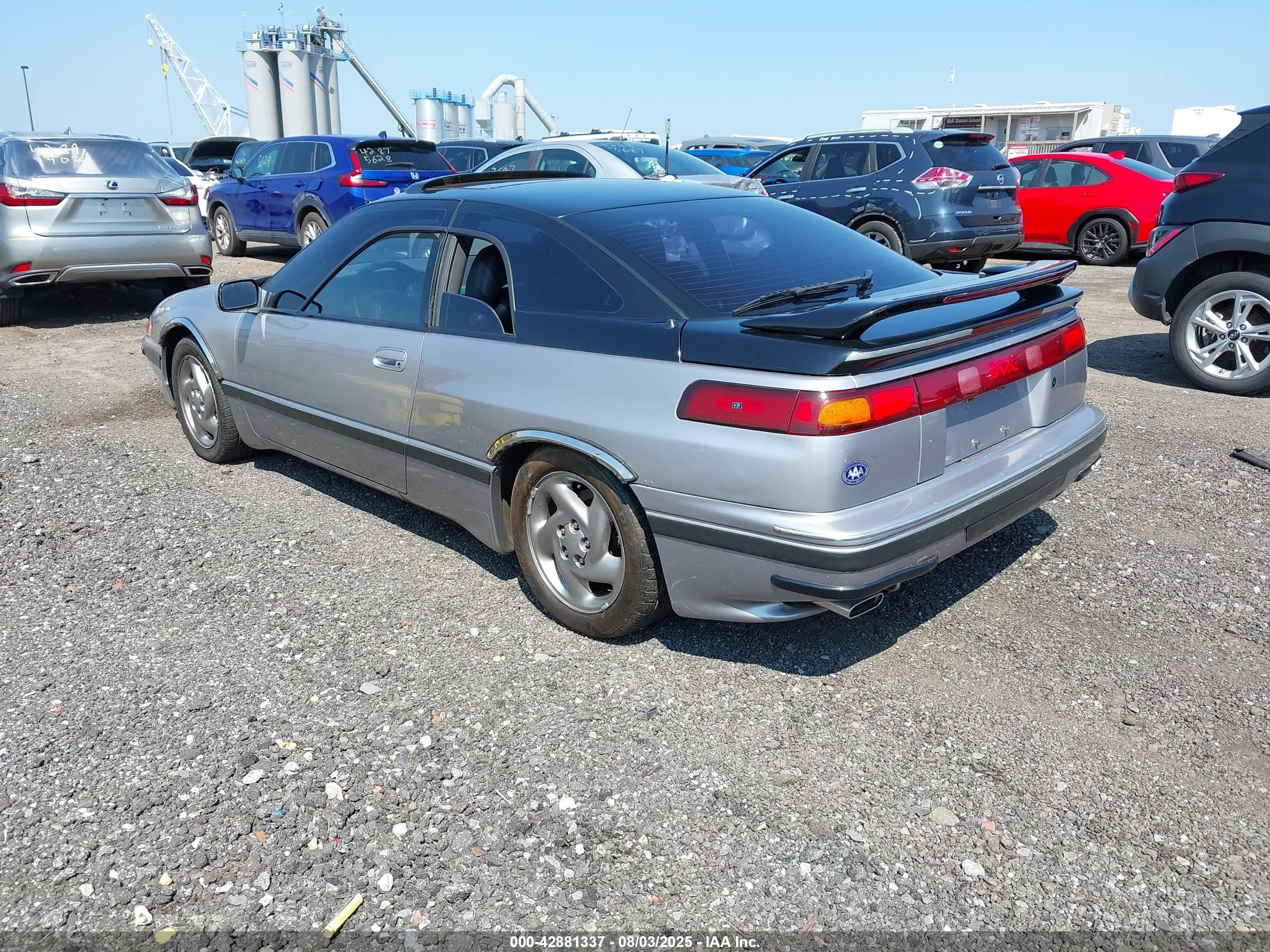 1992 Subaru Svx Lsl Gray vin: JF1CX3533NH101447