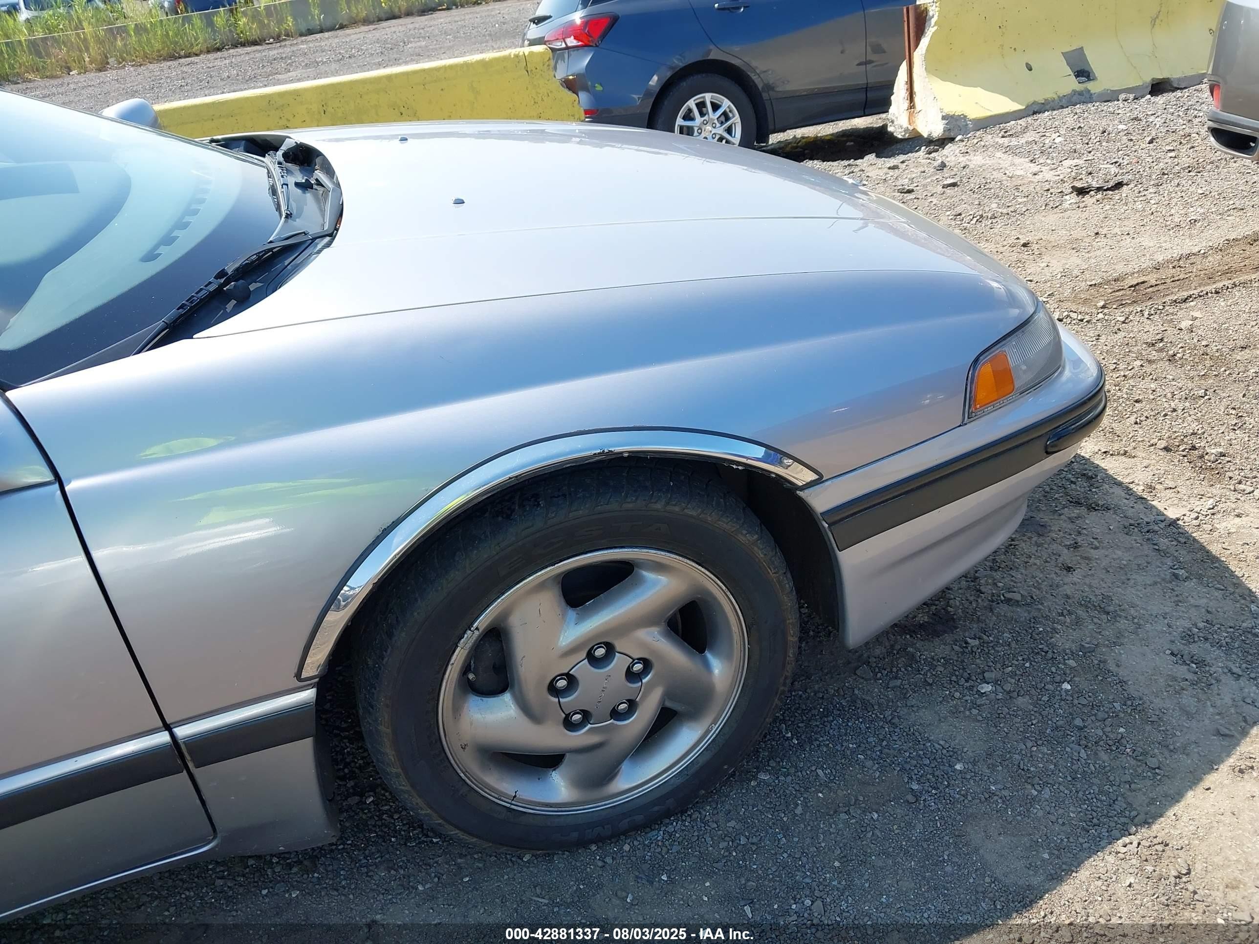 1992 Subaru Svx Lsl Gray vin: JF1CX3533NH101447