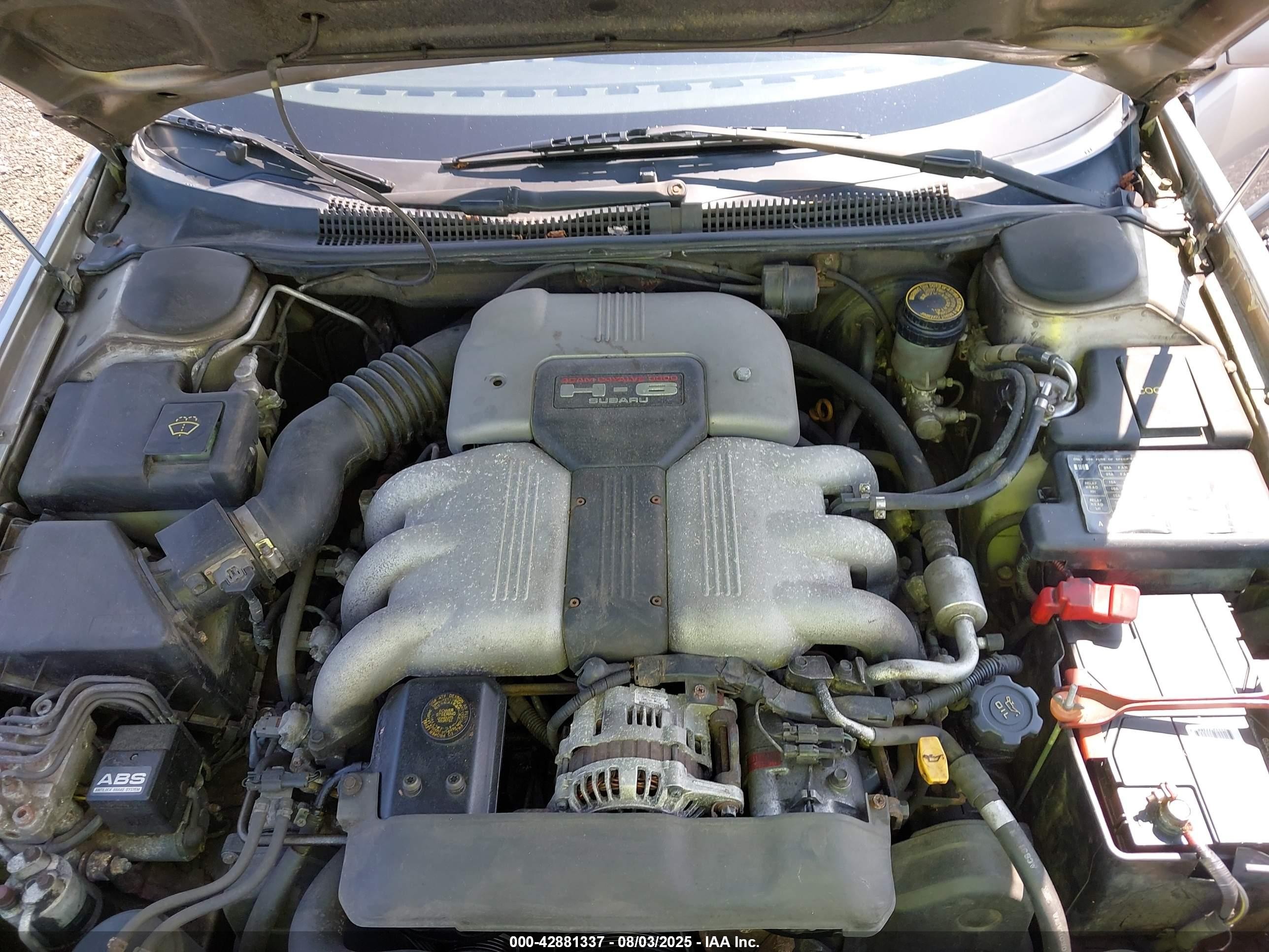 1992 Subaru Svx Lsl Gray vin: JF1CX3533NH101447
