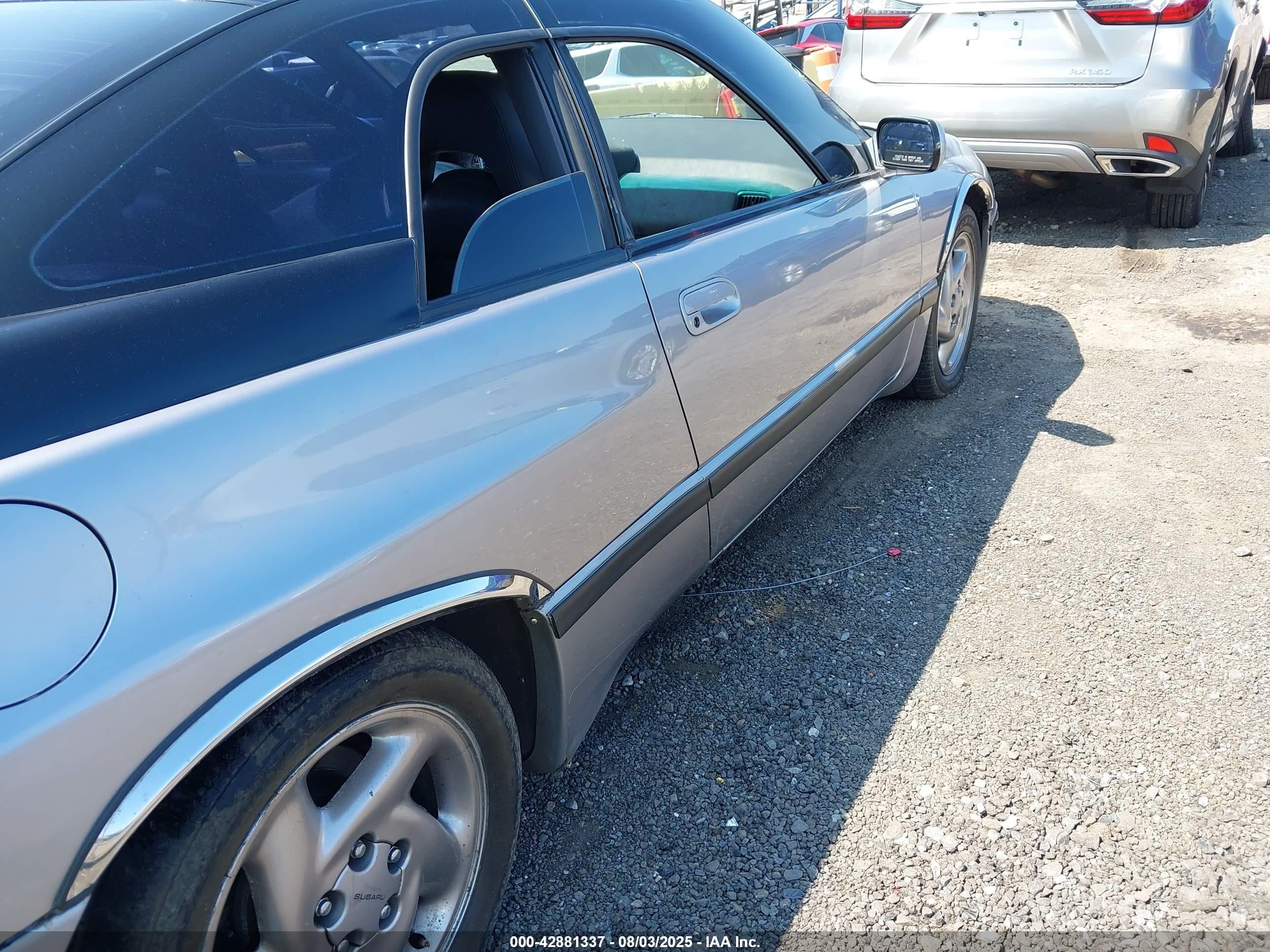 1992 Subaru Svx Lsl Gray vin: JF1CX3533NH101447
