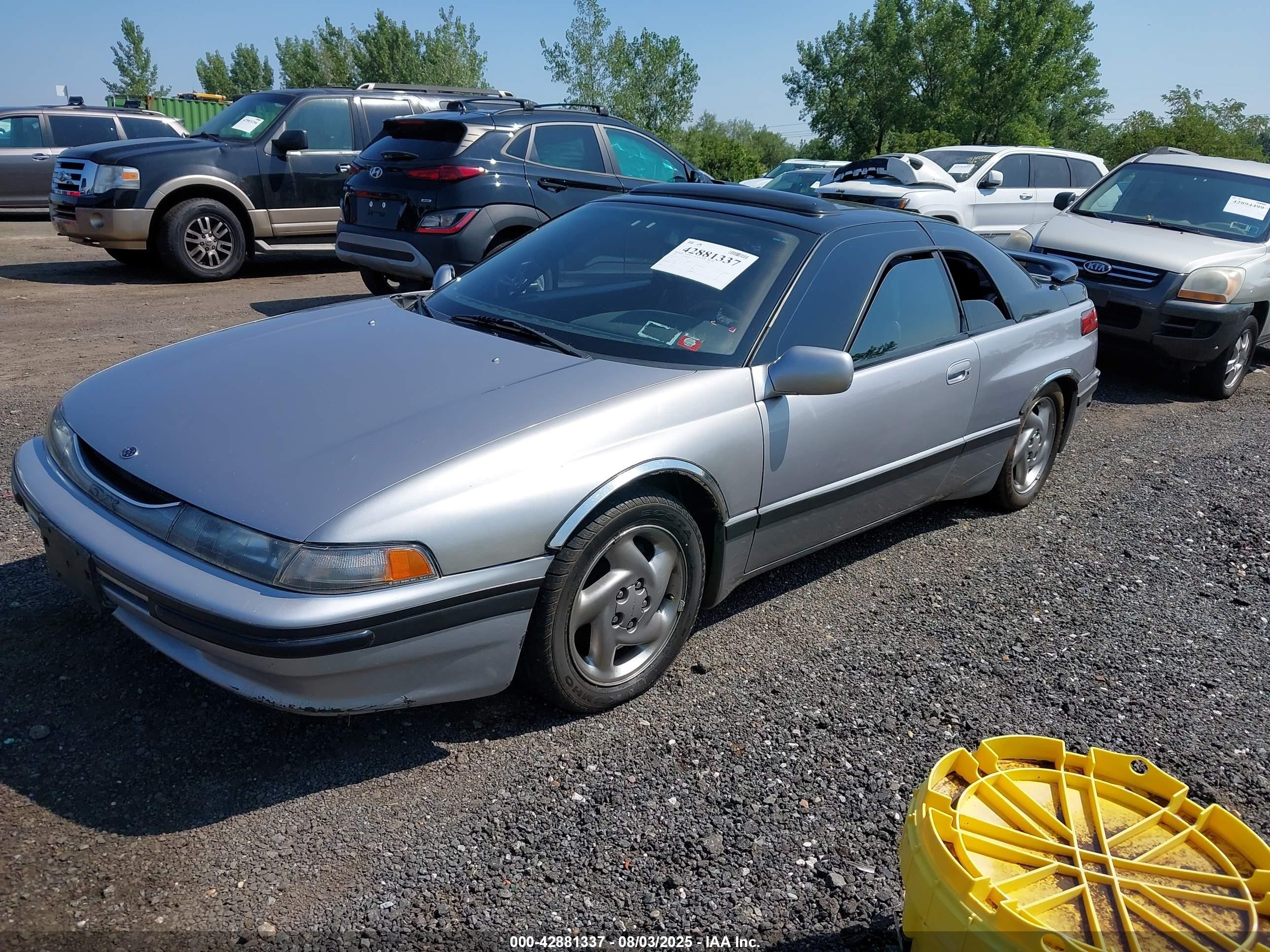 1992 Subaru Svx Lsl Gray vin: JF1CX3533NH101447