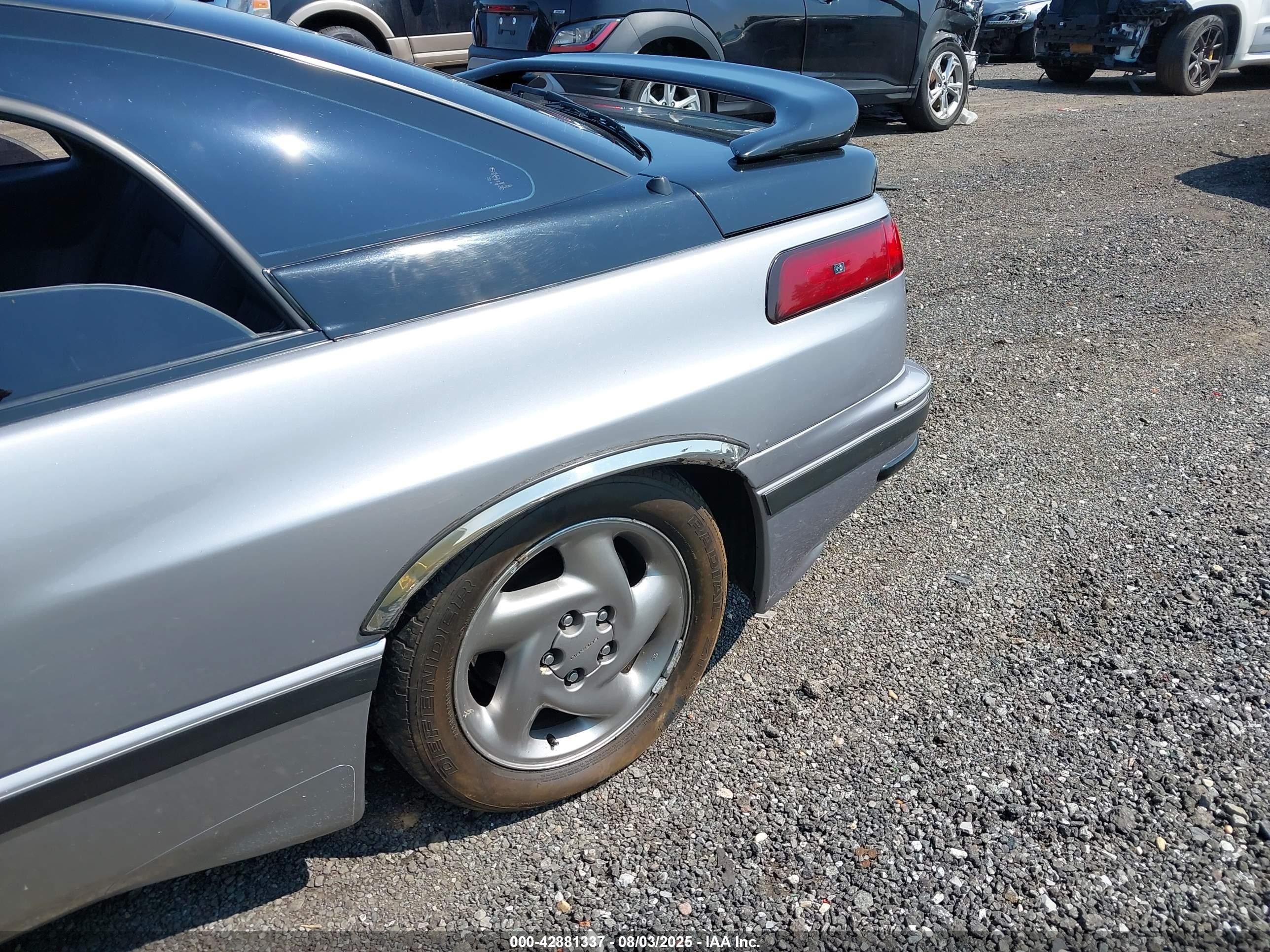 1992 Subaru Svx Lsl Gray vin: JF1CX3533NH101447