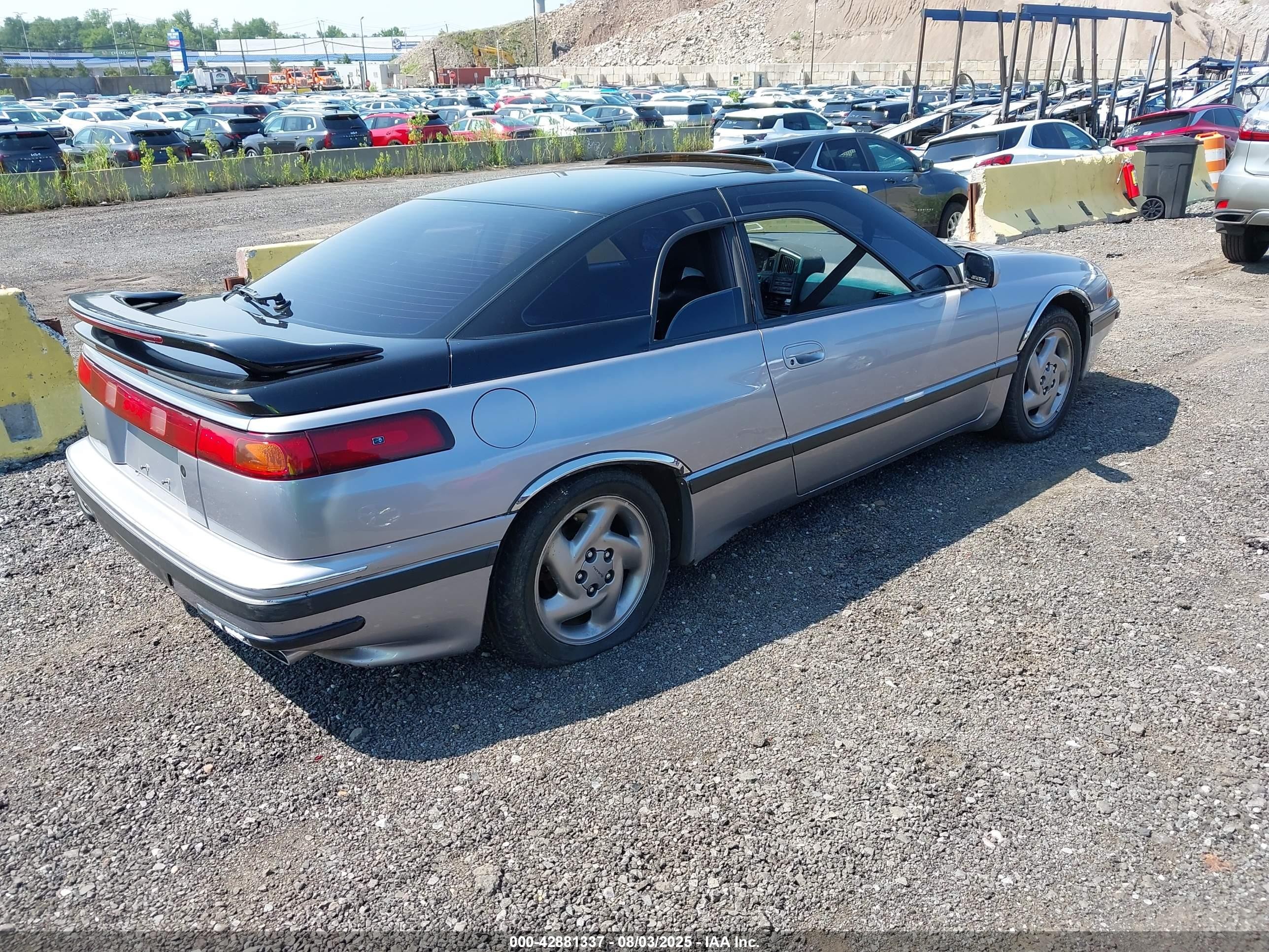 1992 Subaru Svx Lsl Gray vin: JF1CX3533NH101447