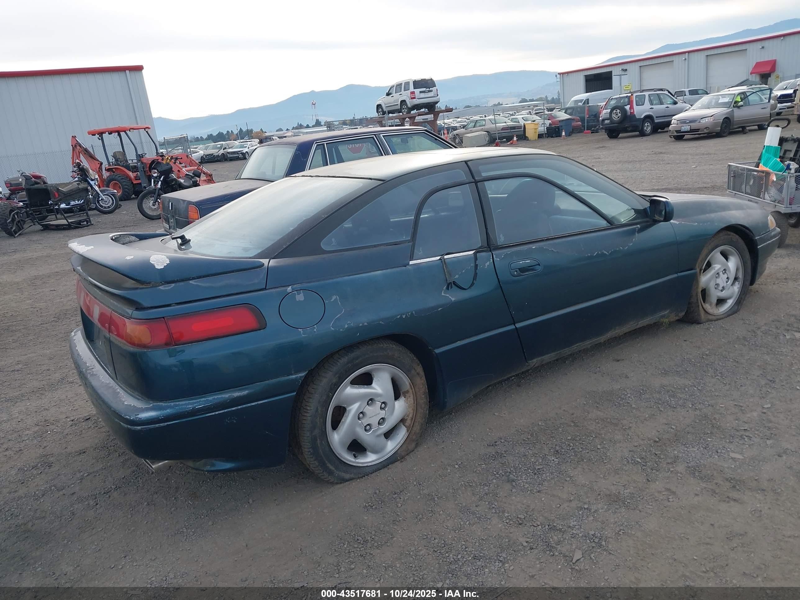1992 Subaru Svx Lsl Green vin: JF1CX3536NH104455