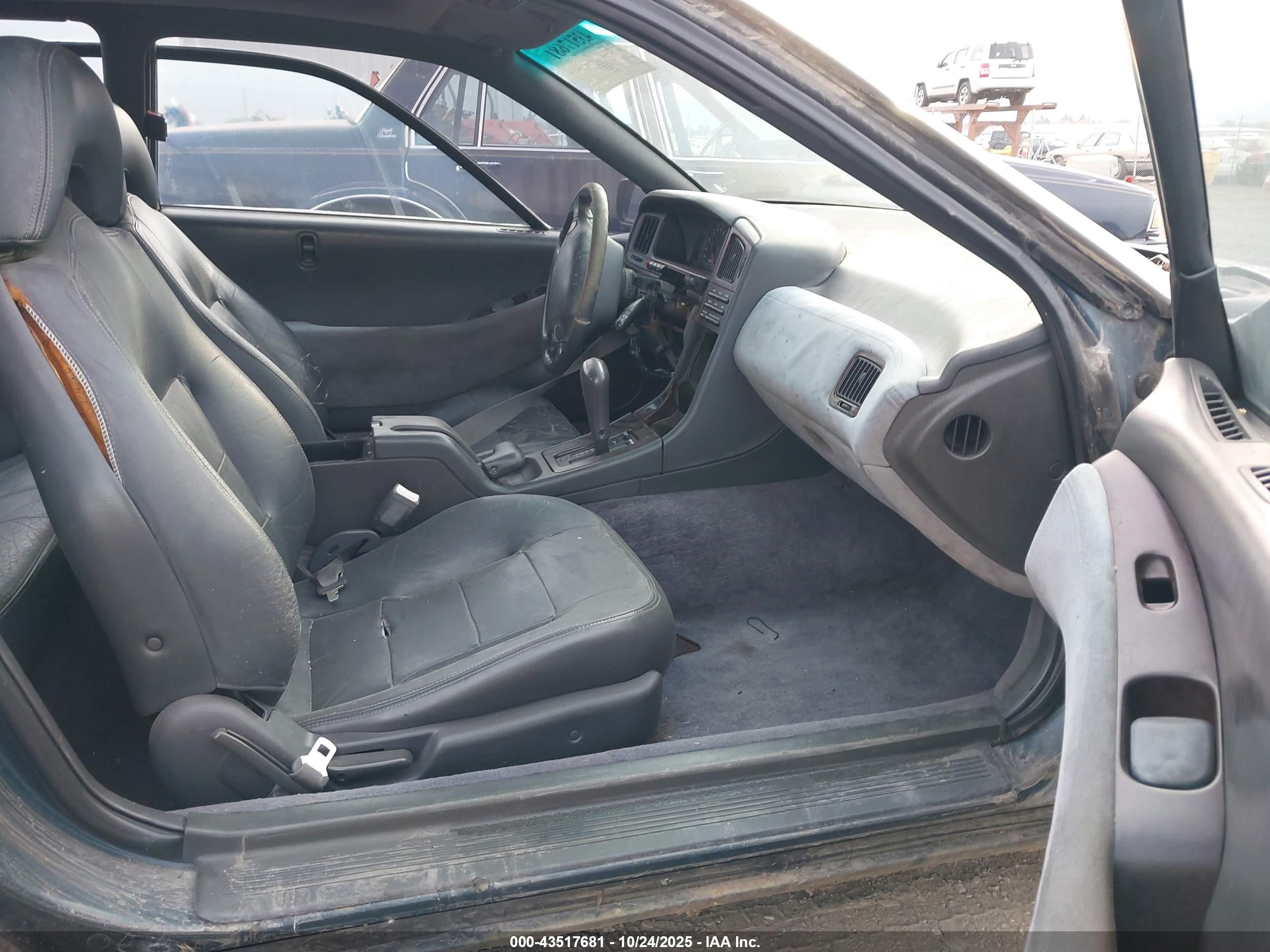 1992 Subaru Svx Lsl Green vin: JF1CX3536NH104455