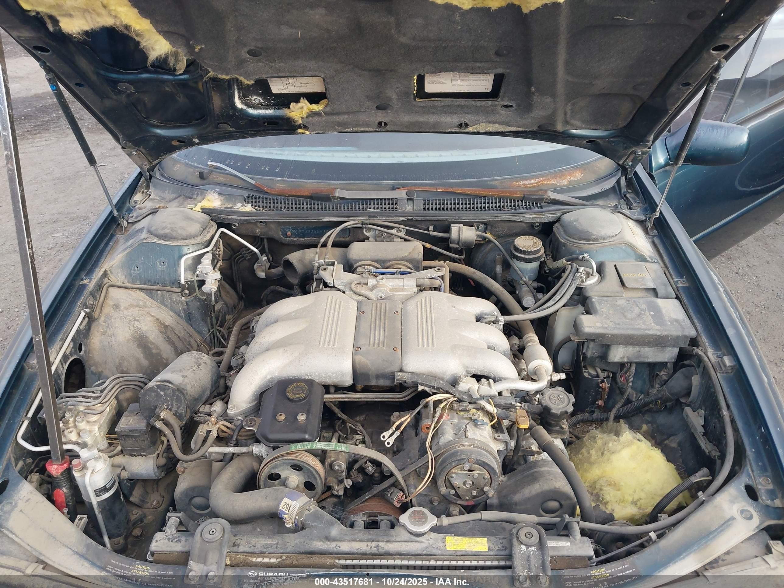 1992 Subaru Svx Lsl Green vin: JF1CX3536NH104455