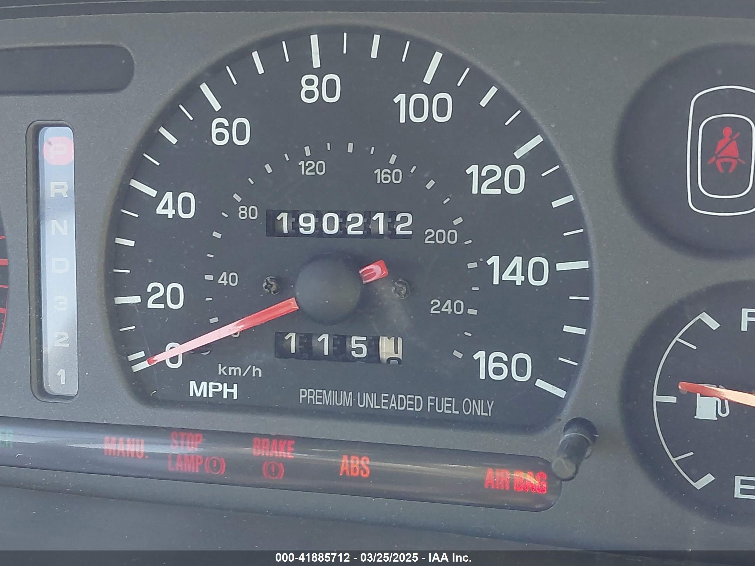 1992 Subaru Svx Lsl White vin: JF1CX3537NH108966