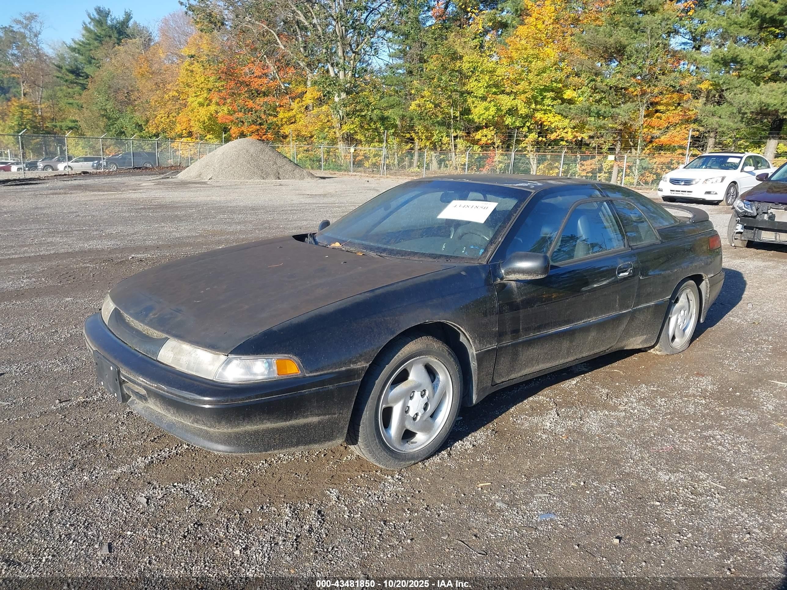1992 Subaru Svx Lsl Black vin: JF1CX3539NH100335