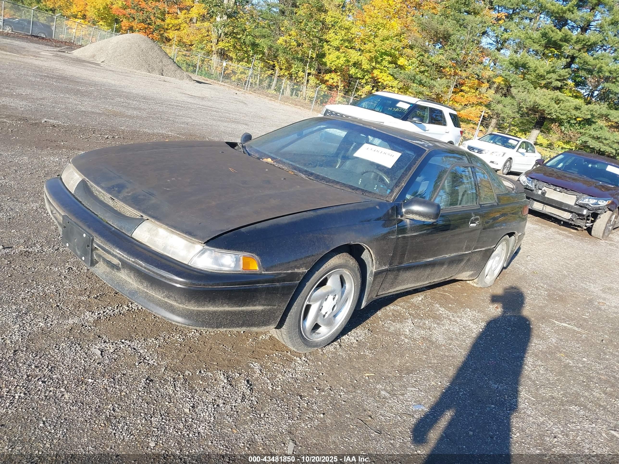 1992 Subaru Svx Lsl Black vin: JF1CX3539NH100335
