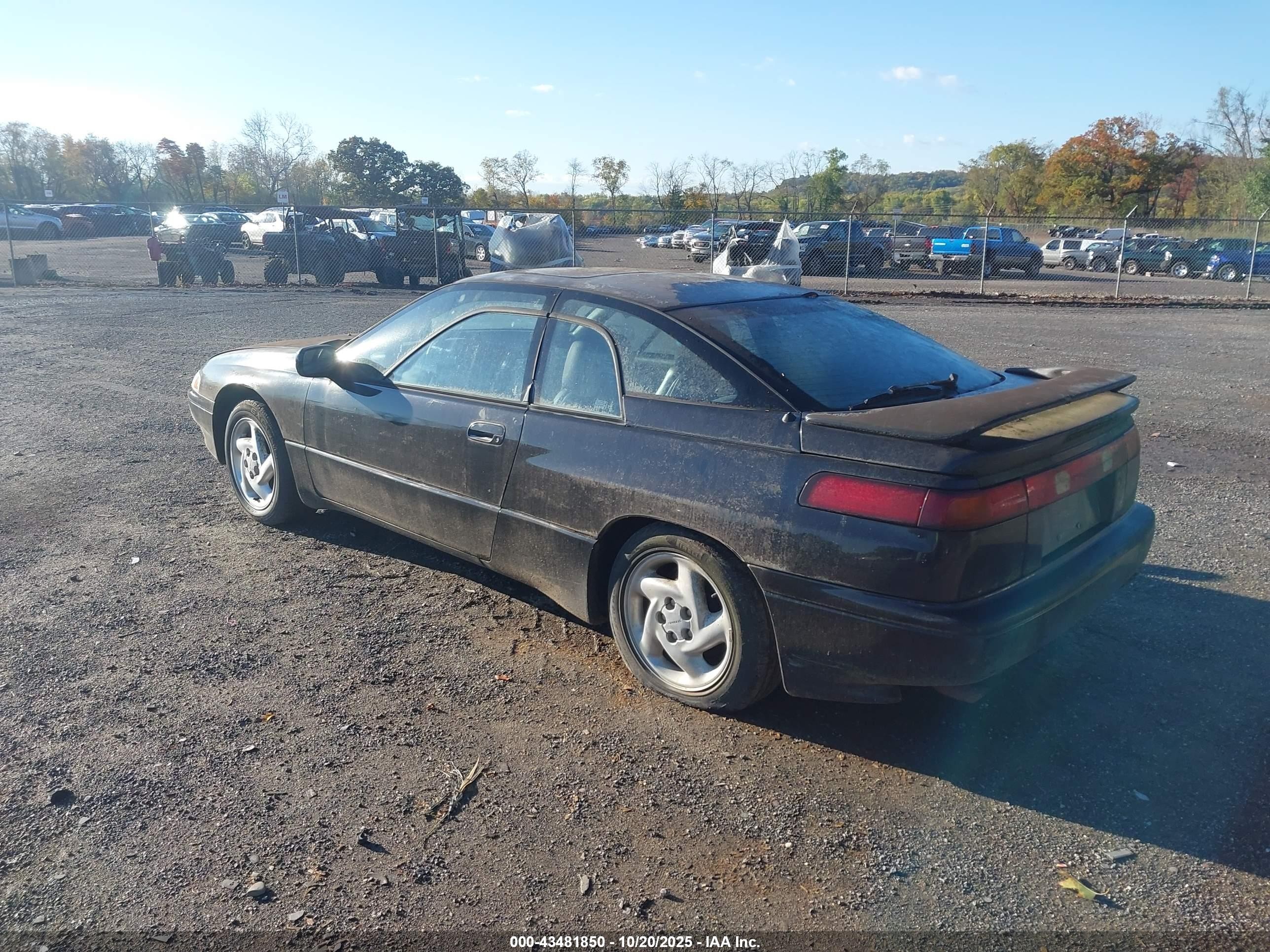 1992 Subaru Svx Lsl Black vin: JF1CX3539NH100335