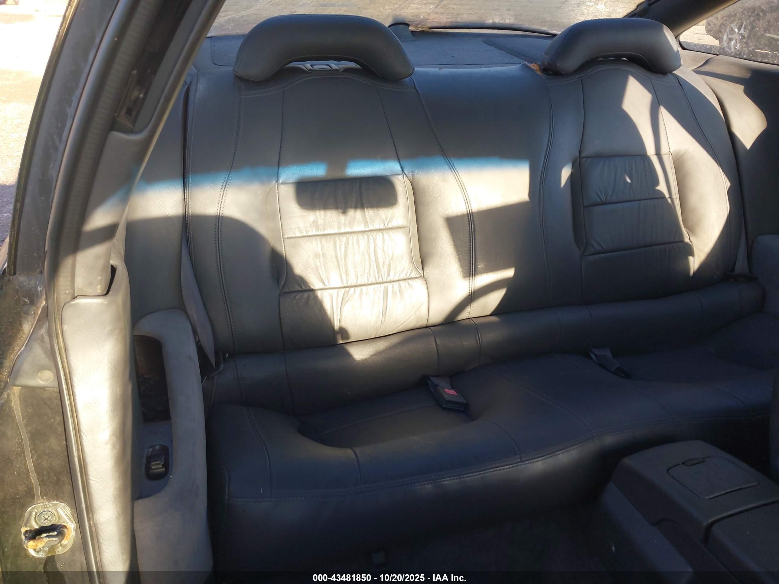 1992 Subaru Svx Lsl Black vin: JF1CX3539NH100335