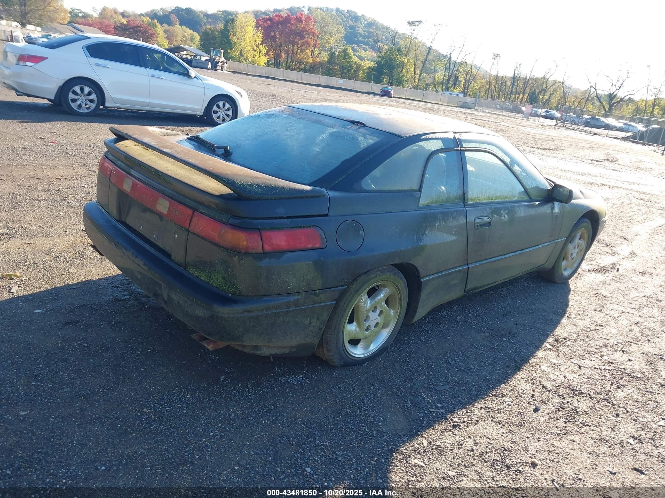1992 Subaru Svx Lsl Black vin: JF1CX3539NH100335