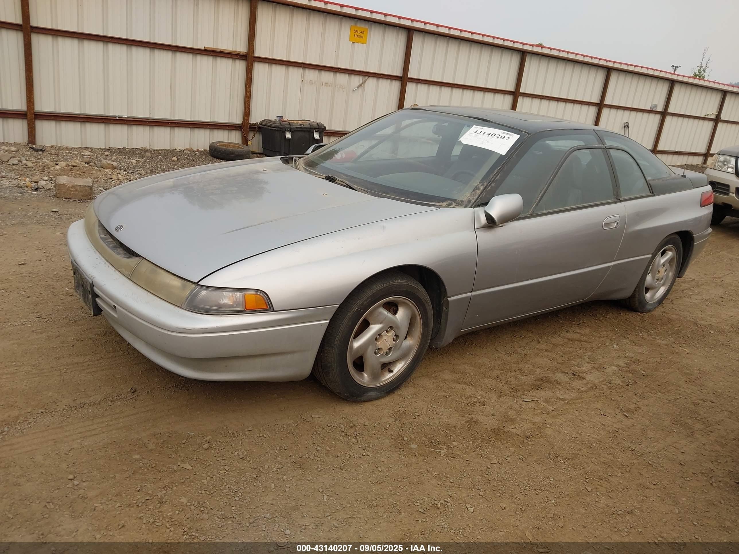 1992 Subaru Svx Lsl Silver vin: JF1CX3539NH103767