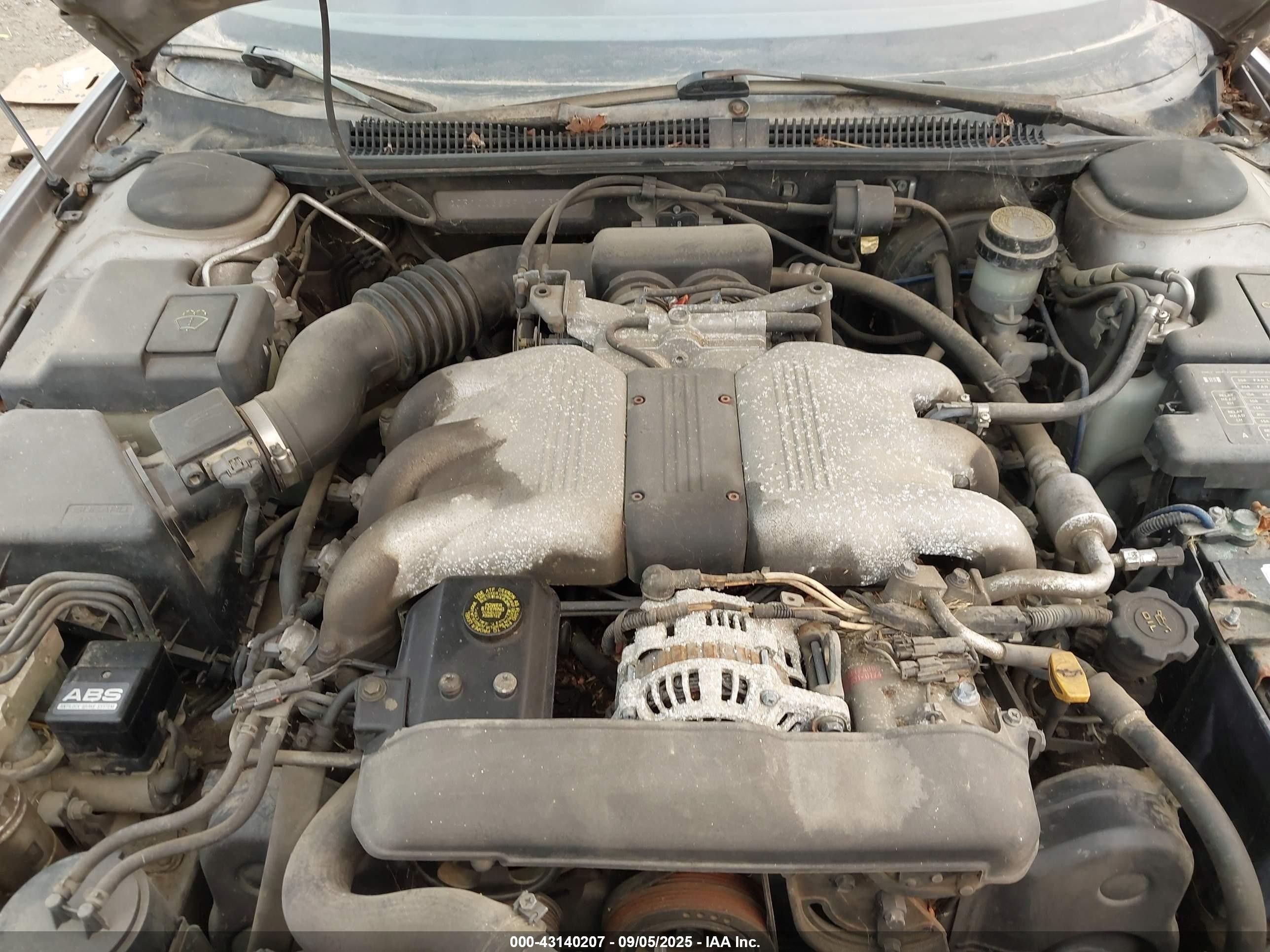 1992 Subaru Svx Lsl Silver vin: JF1CX3539NH103767