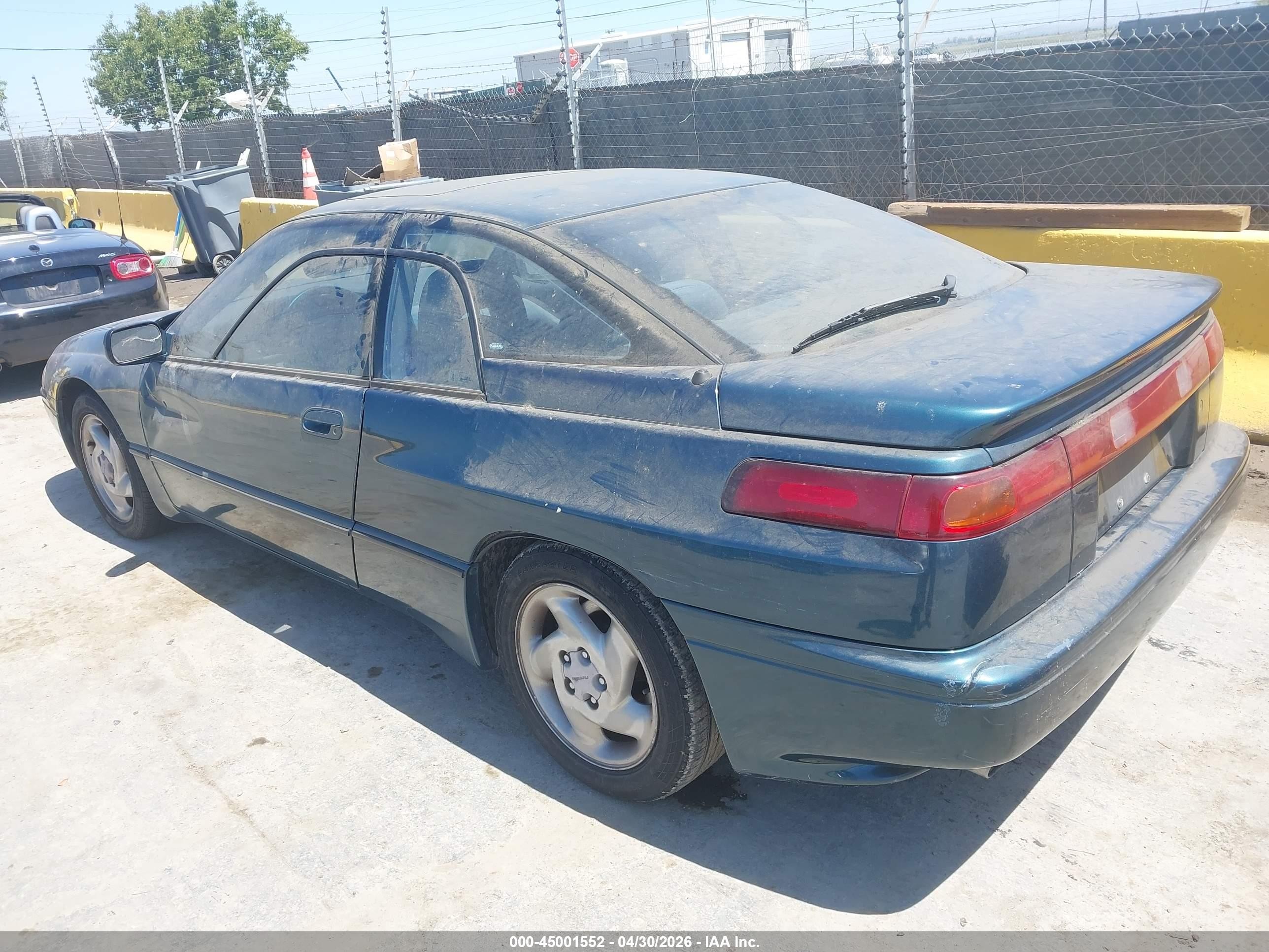 1992 Subaru Svx Lsl Green vin: JF1CX353XNH105589