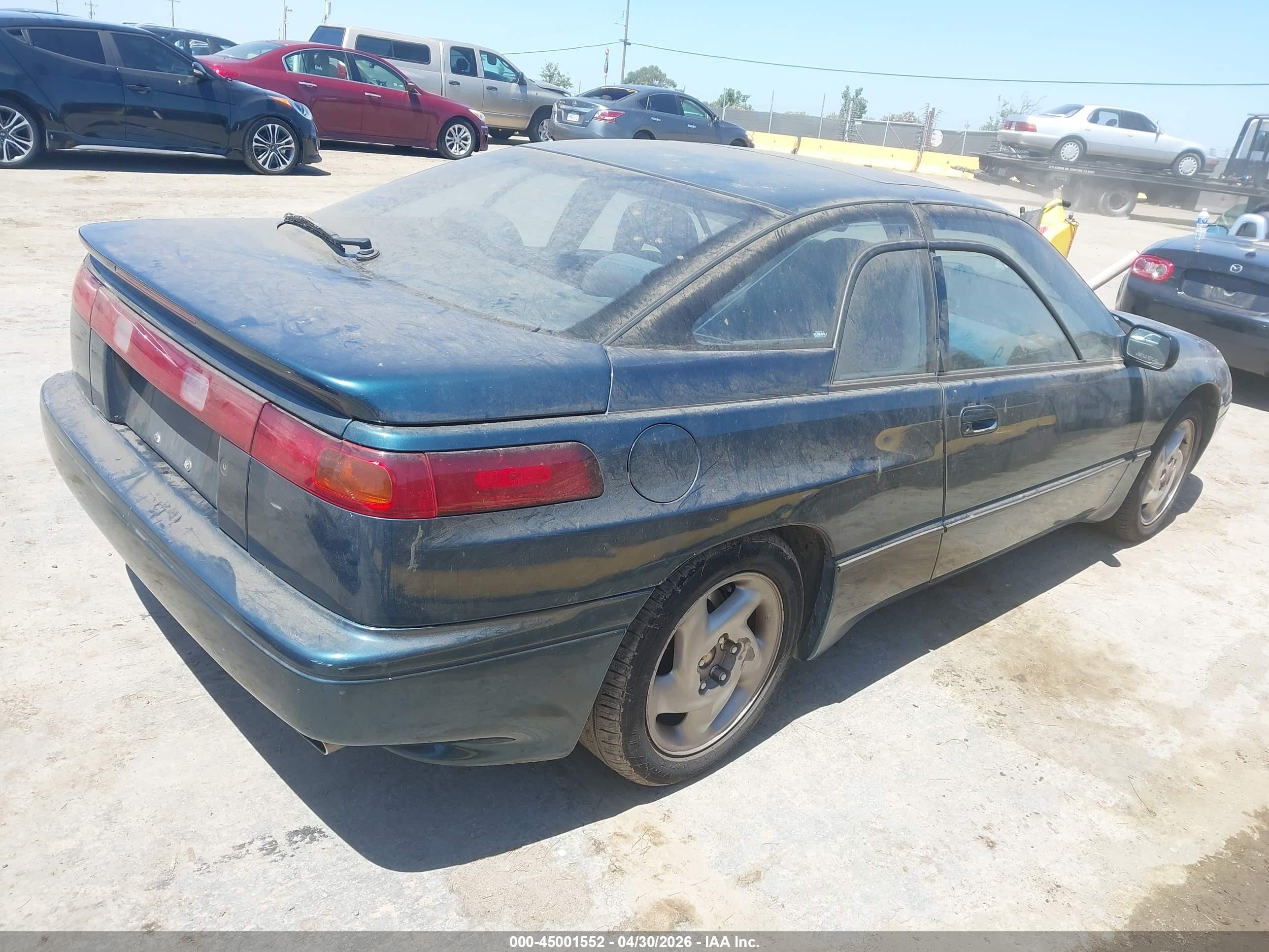 1992 Subaru Svx Lsl Green vin: JF1CX353XNH105589