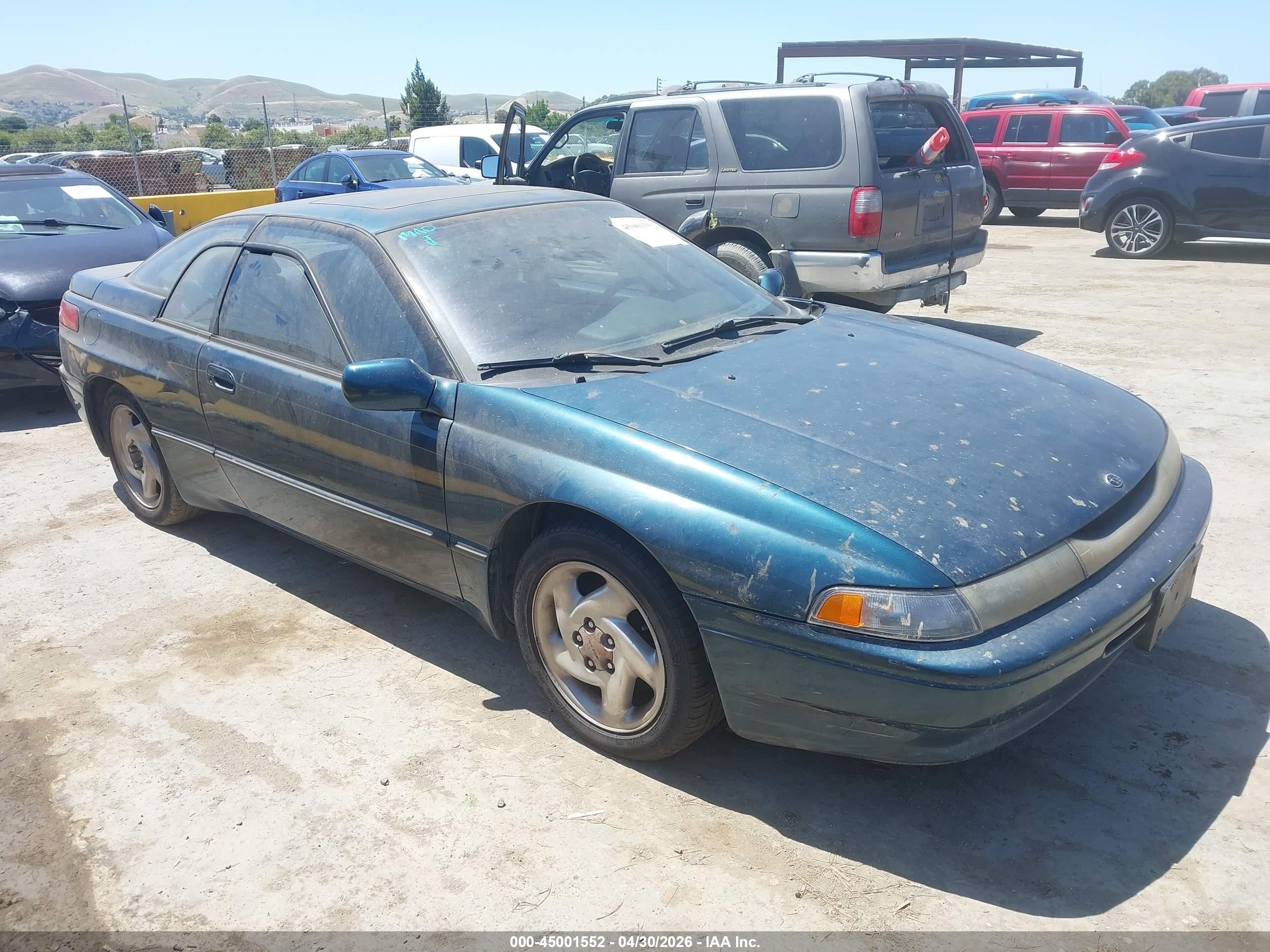1992 Subaru Svx Lsl Green vin: JF1CX353XNH105589