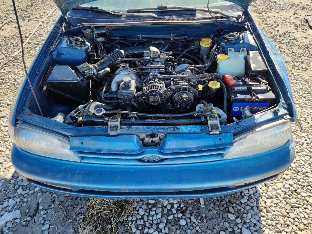 1993 Subaru Impreza L Teal vin: JF1GC2245PB500225