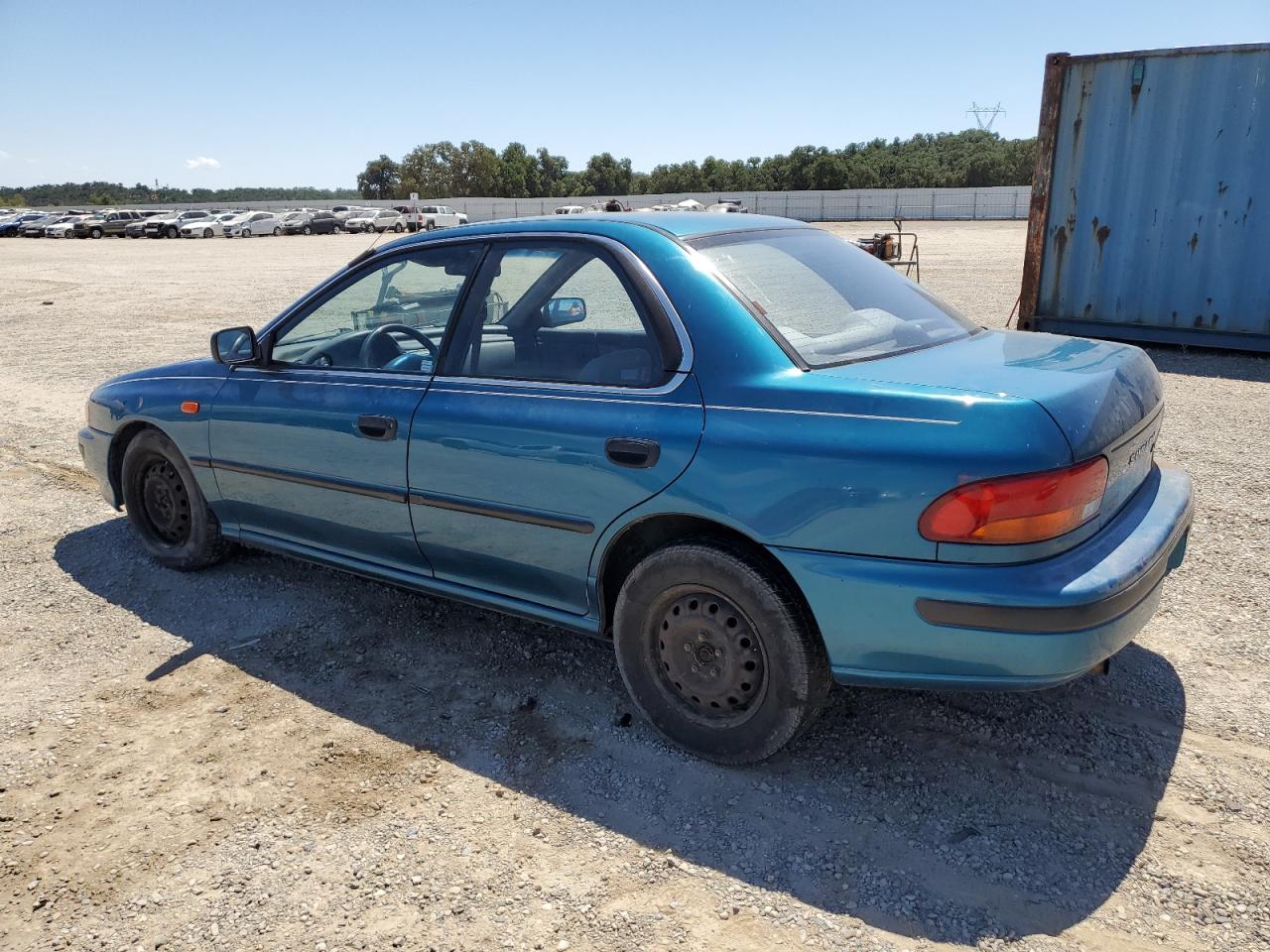1993 Subaru Impreza L Plus   Teal vin: JF1GC2443PH510374