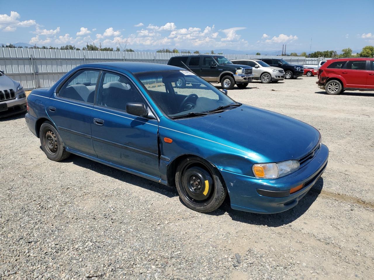 1993 Subaru Impreza L Plus   Teal vin: JF1GC2443PH510374