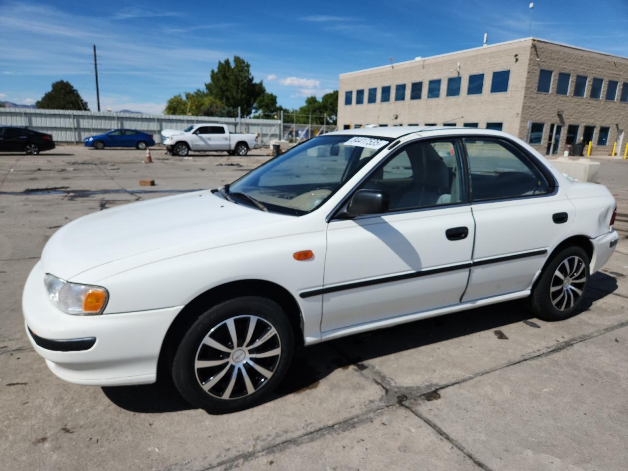 1993 Subaru Impreza L Plus White vin: JF1GC2443PH516272