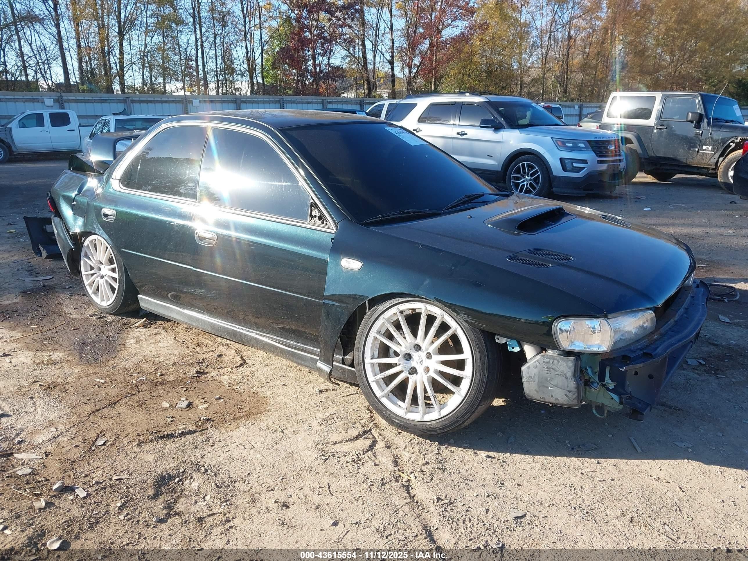 1993 Subaru Impreza L Plus Green vin: JF1GC2444PH505149