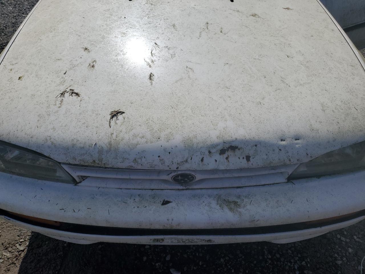 1993 Subaru Impreza L Plus White vin: JF1GC2448PH520916