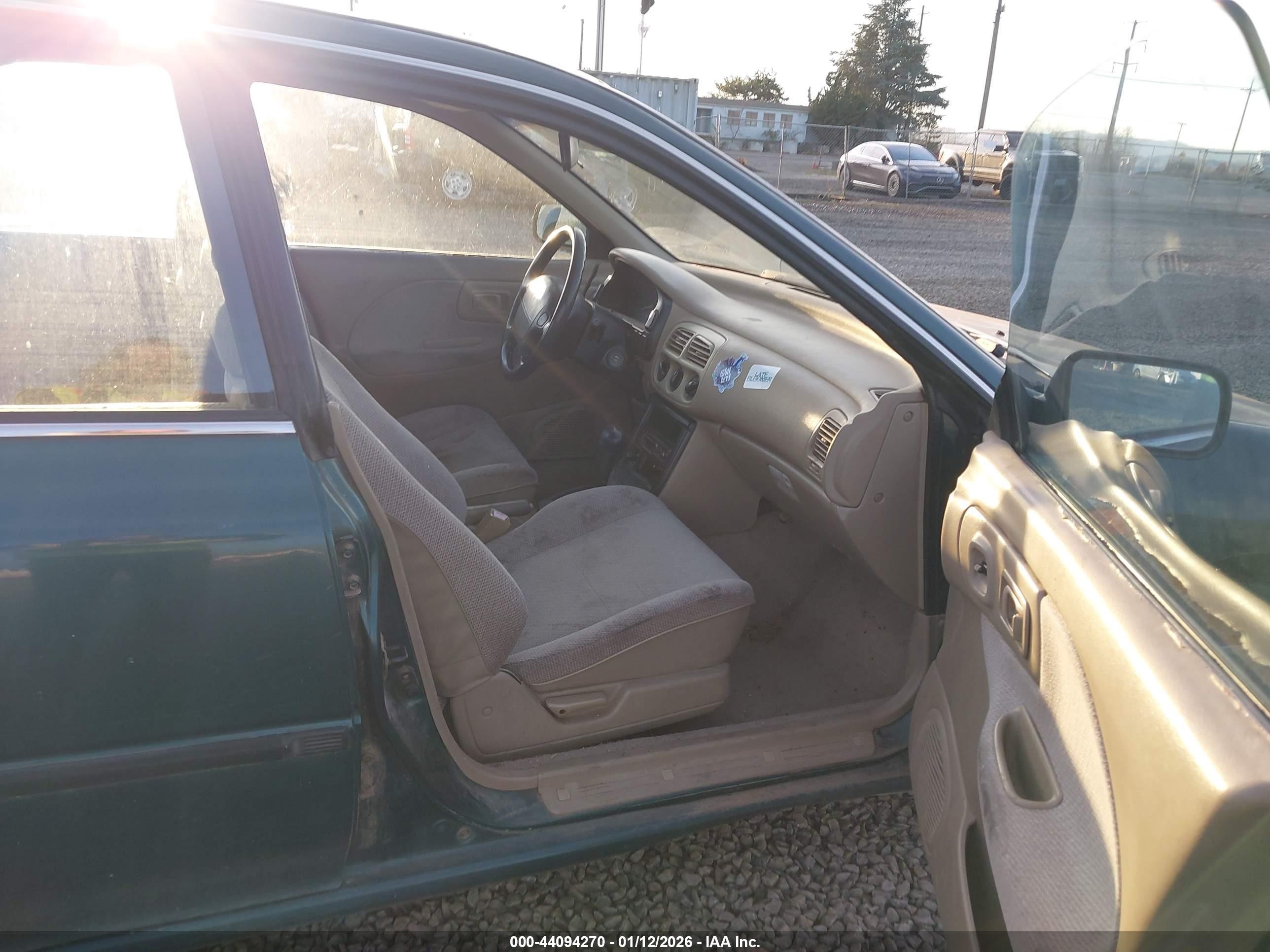 1993 Subaru Impreza L Plus Green vin: JF1GC244XPH520643