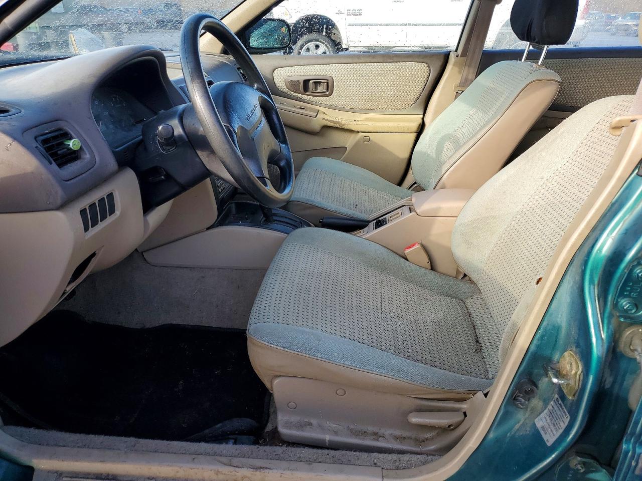 1998 Subaru Impreza L Green vin: JF1GC4351WH501368