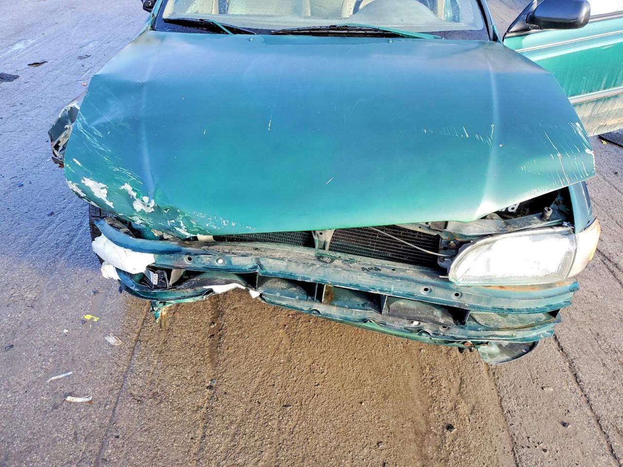 1998 Subaru Impreza L Green vin: JF1GC4351WH501368