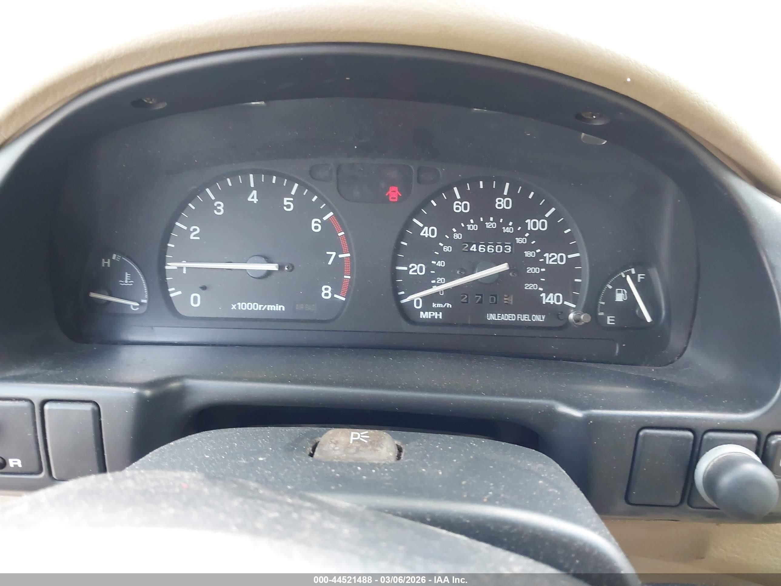 1996 Subaru Impreza L White vin: JF1GC4352TH512729