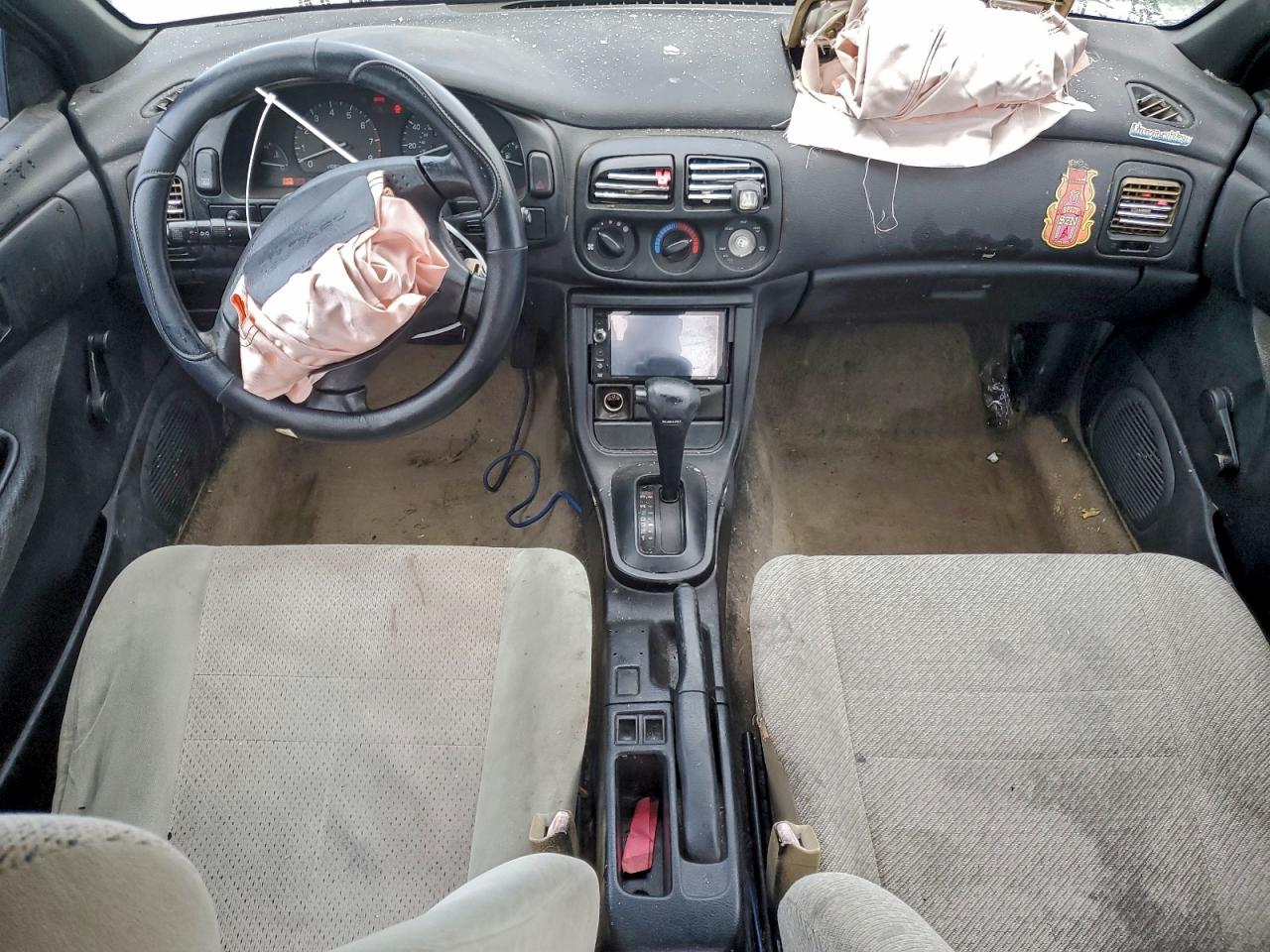 1995 Subaru Impreza L White vin: JF1GC6355SH517899