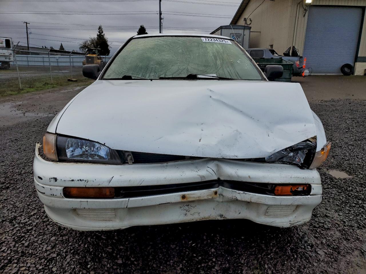 1995 Subaru Impreza L White vin: JF1GC6355SH517899