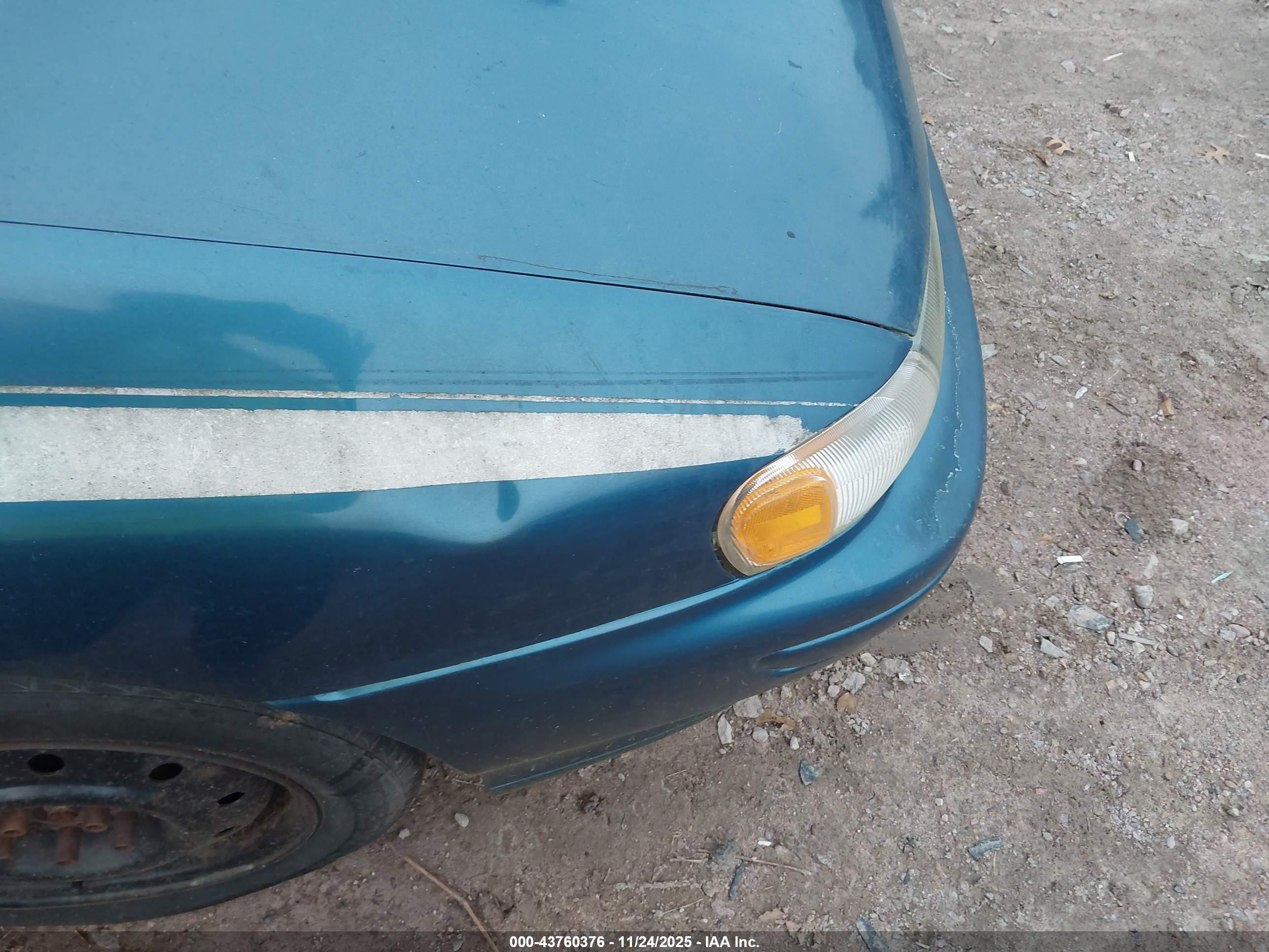 1995 Subaru Impreza L Blue vin: JF1GC6356SH514509