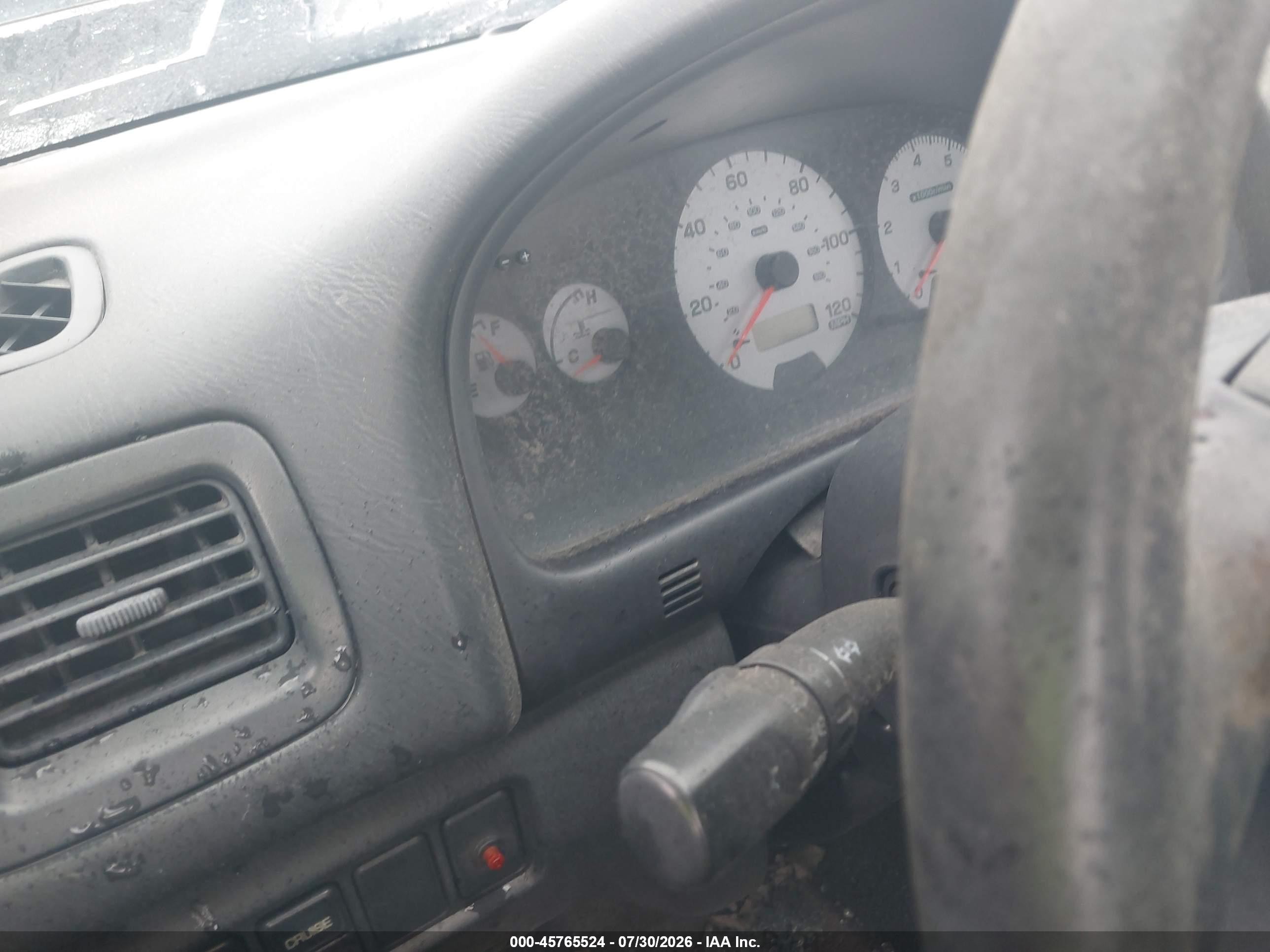 2000 Subaru Impreza 2.5rs Gray vin: JF1GC6752YG503578