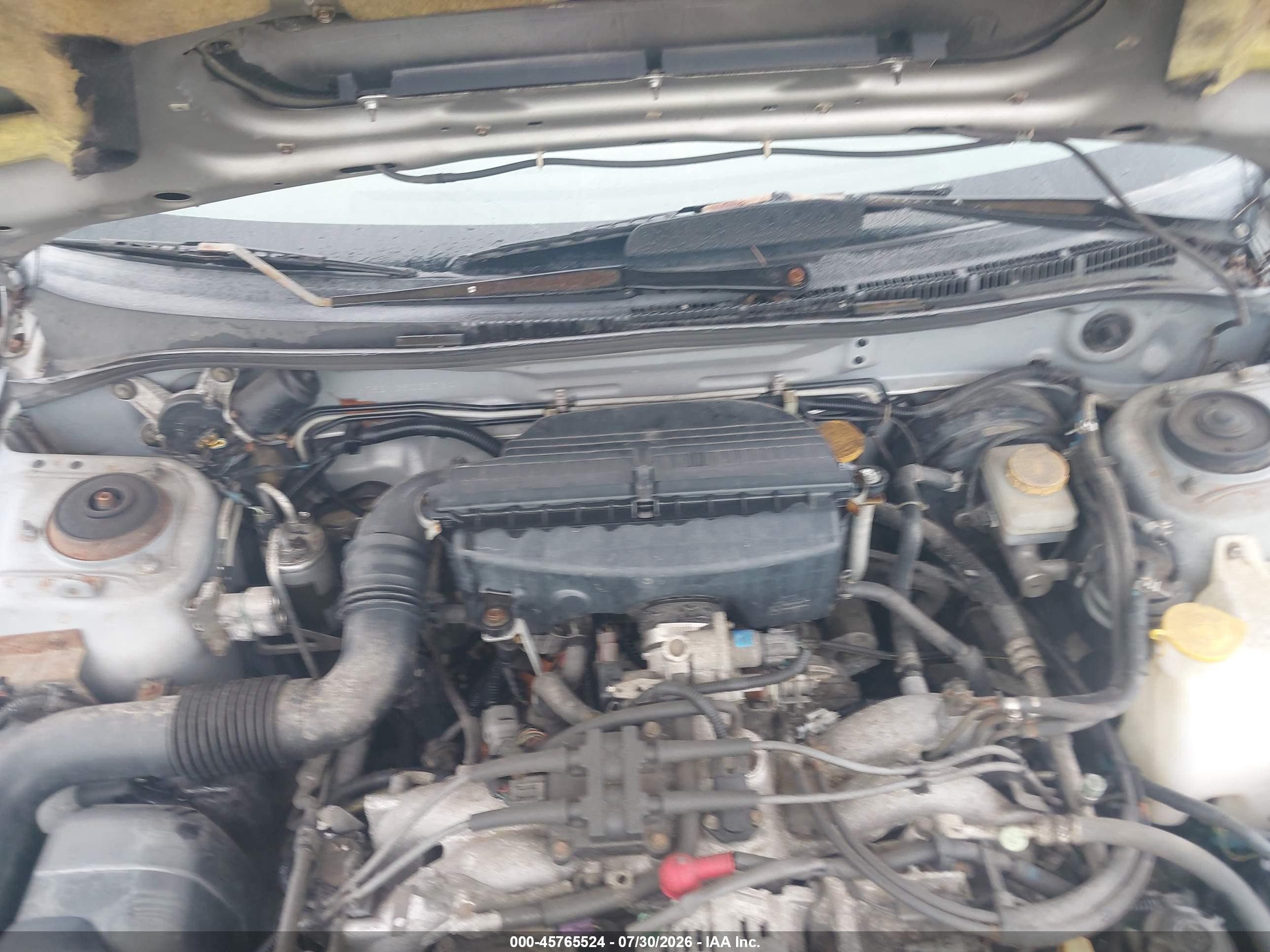 2000 Subaru Impreza 2.5rs Gray vin: JF1GC6752YG503578