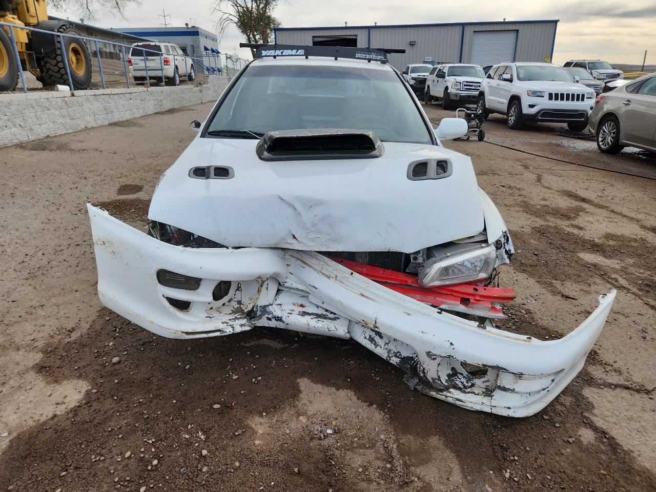 2001 Subaru Impreza Rs White vin: JF1GC67541H500844
