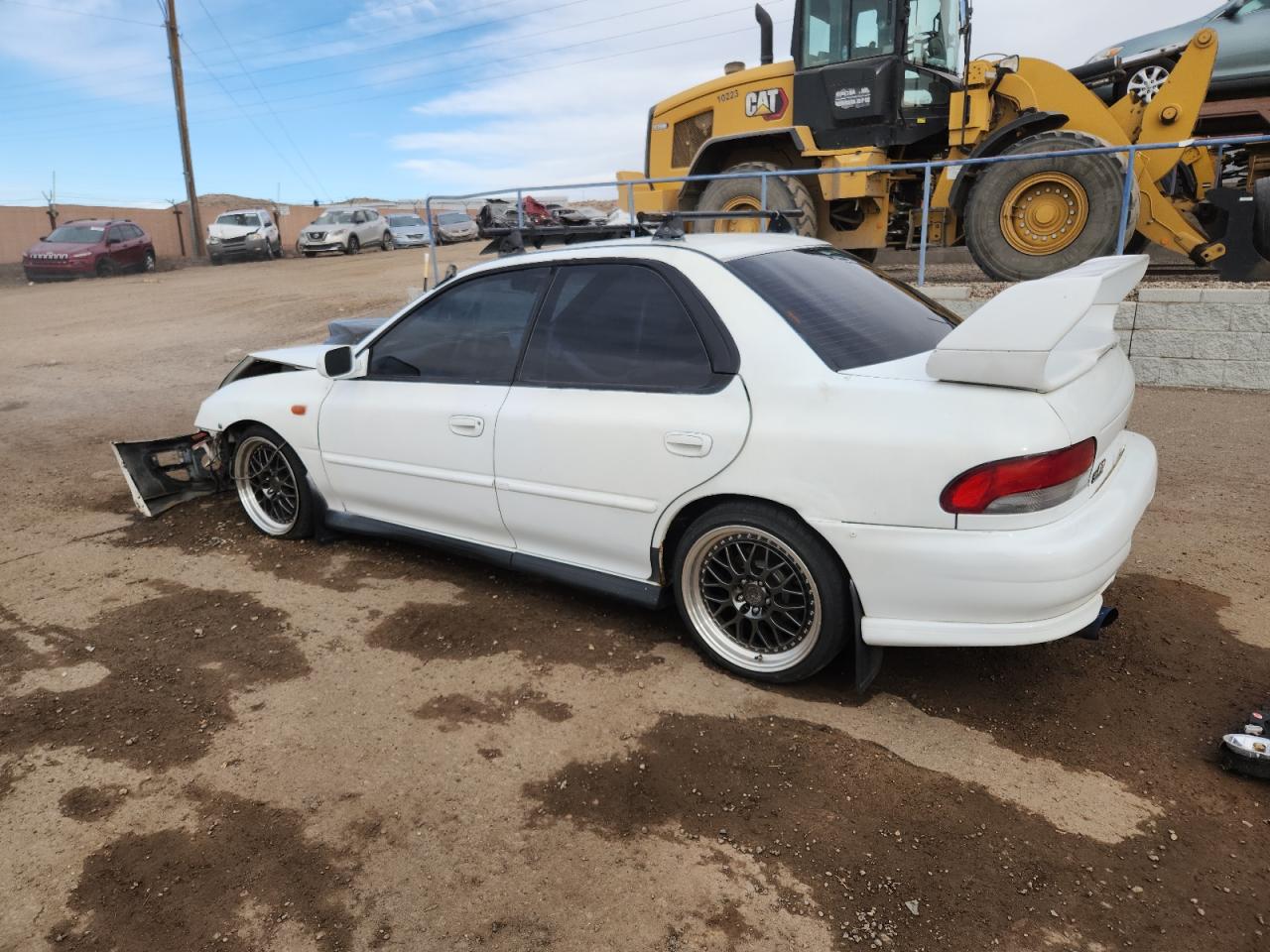 2001 Subaru Impreza Rs White vin: JF1GC67541H500844