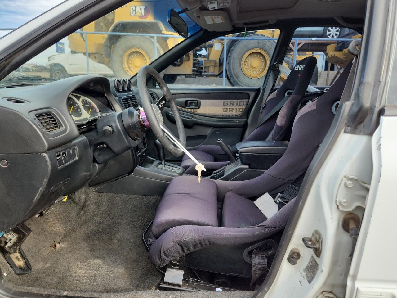 2001 Subaru Impreza Rs White vin: JF1GC67541H500844