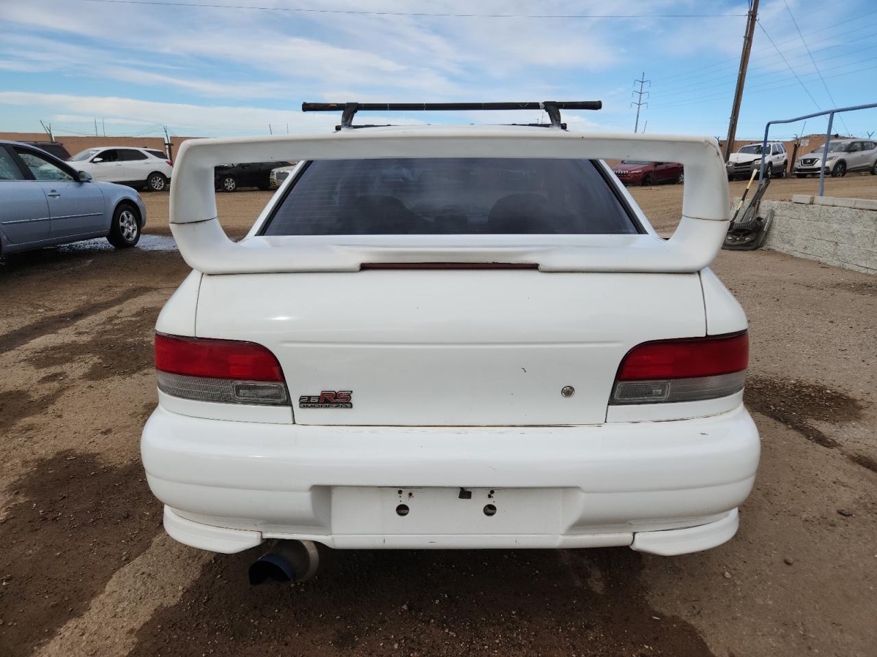 2001 Subaru Impreza Rs White vin: JF1GC67541H500844