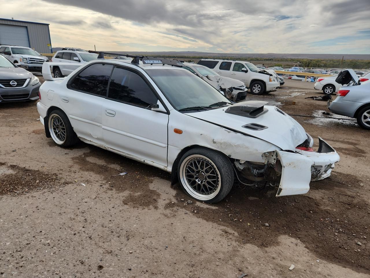 2001 Subaru Impreza Rs White vin: JF1GC67541H500844