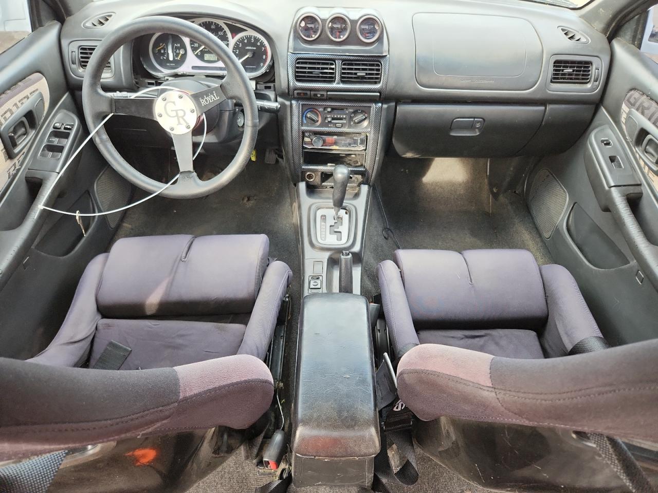 2001 Subaru Impreza Rs White vin: JF1GC67541H500844